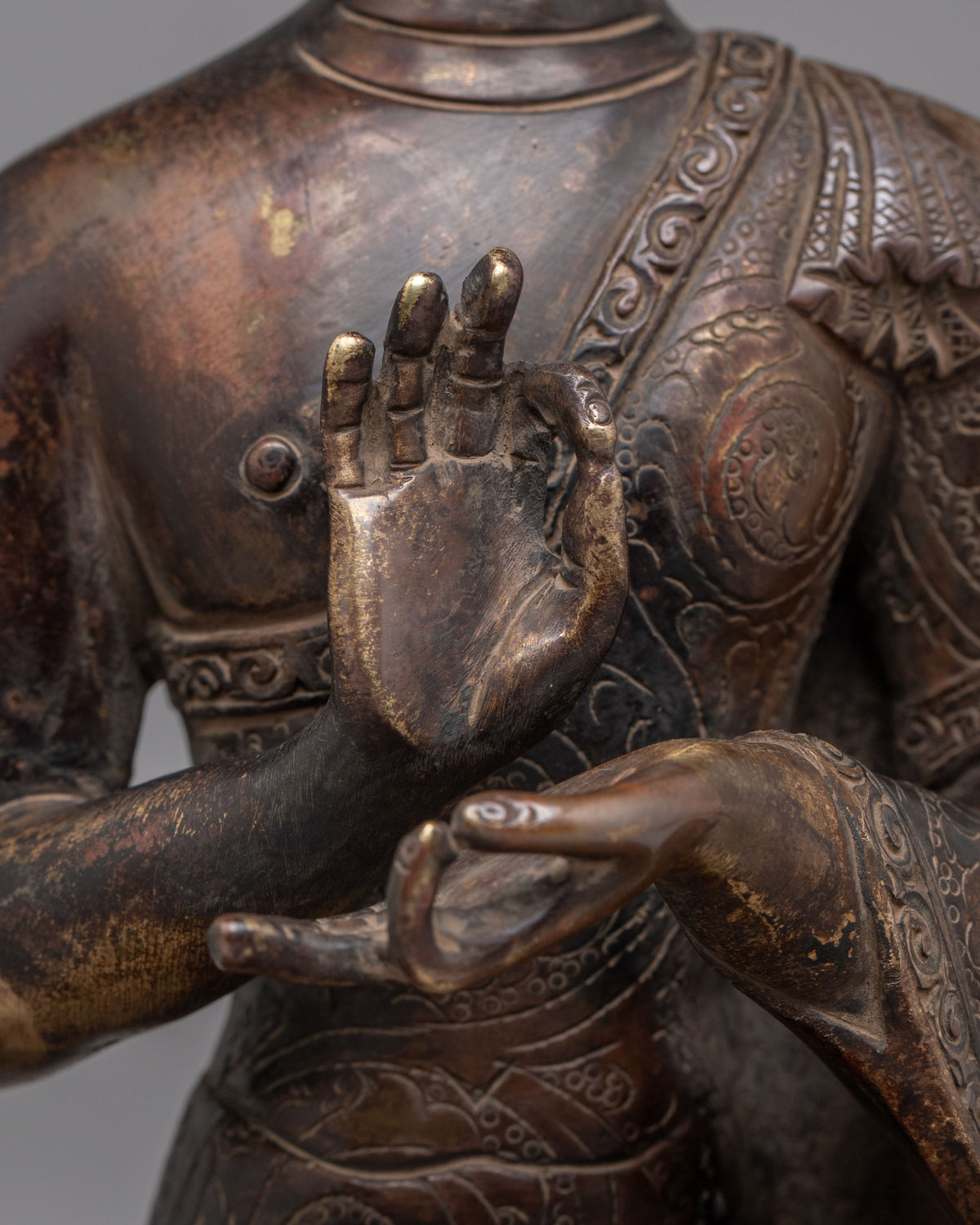 Sacred Vairocana Buddha Statue | Perfect for Meditation and Altar Decor