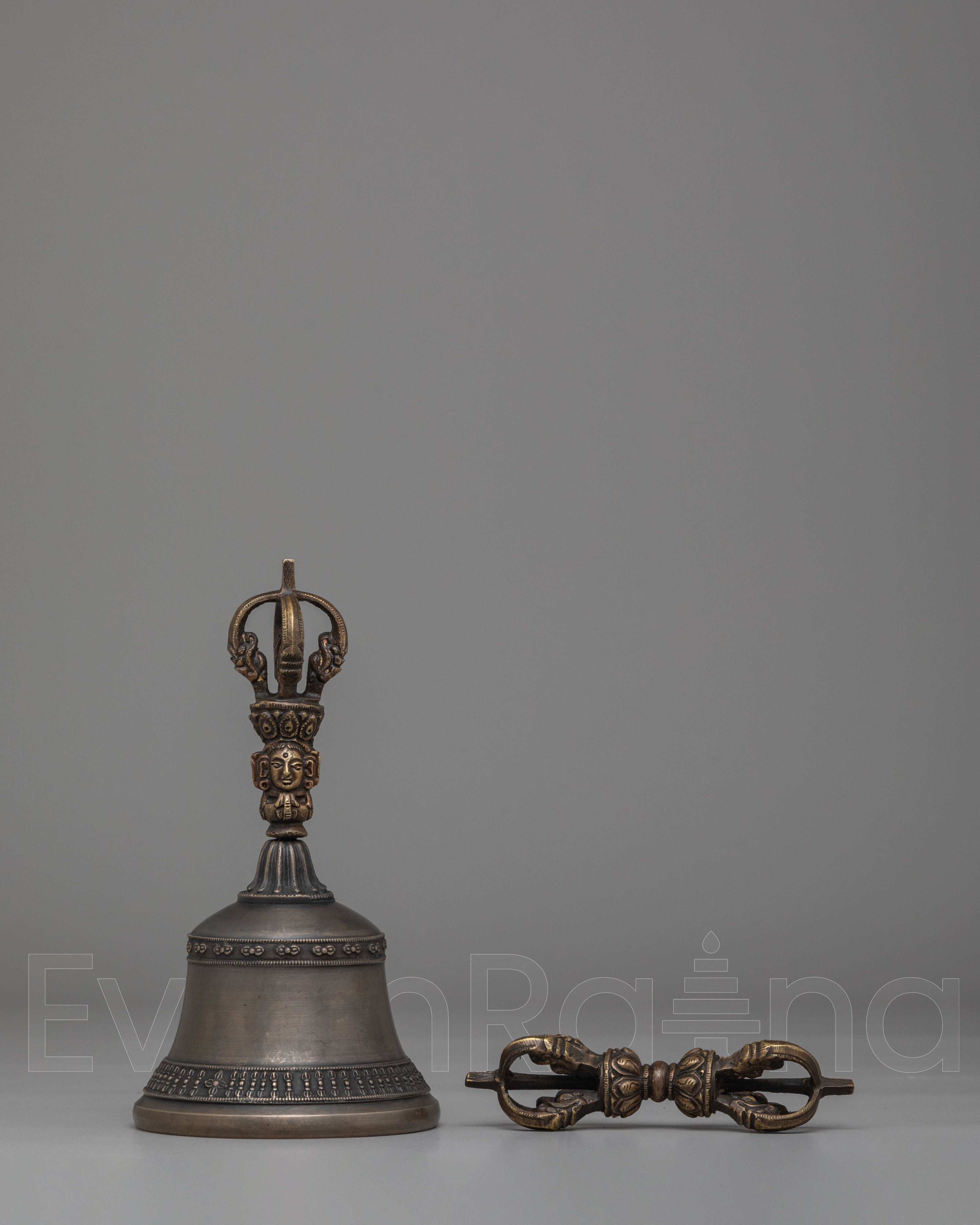 Handmade Vajra and Bell Set