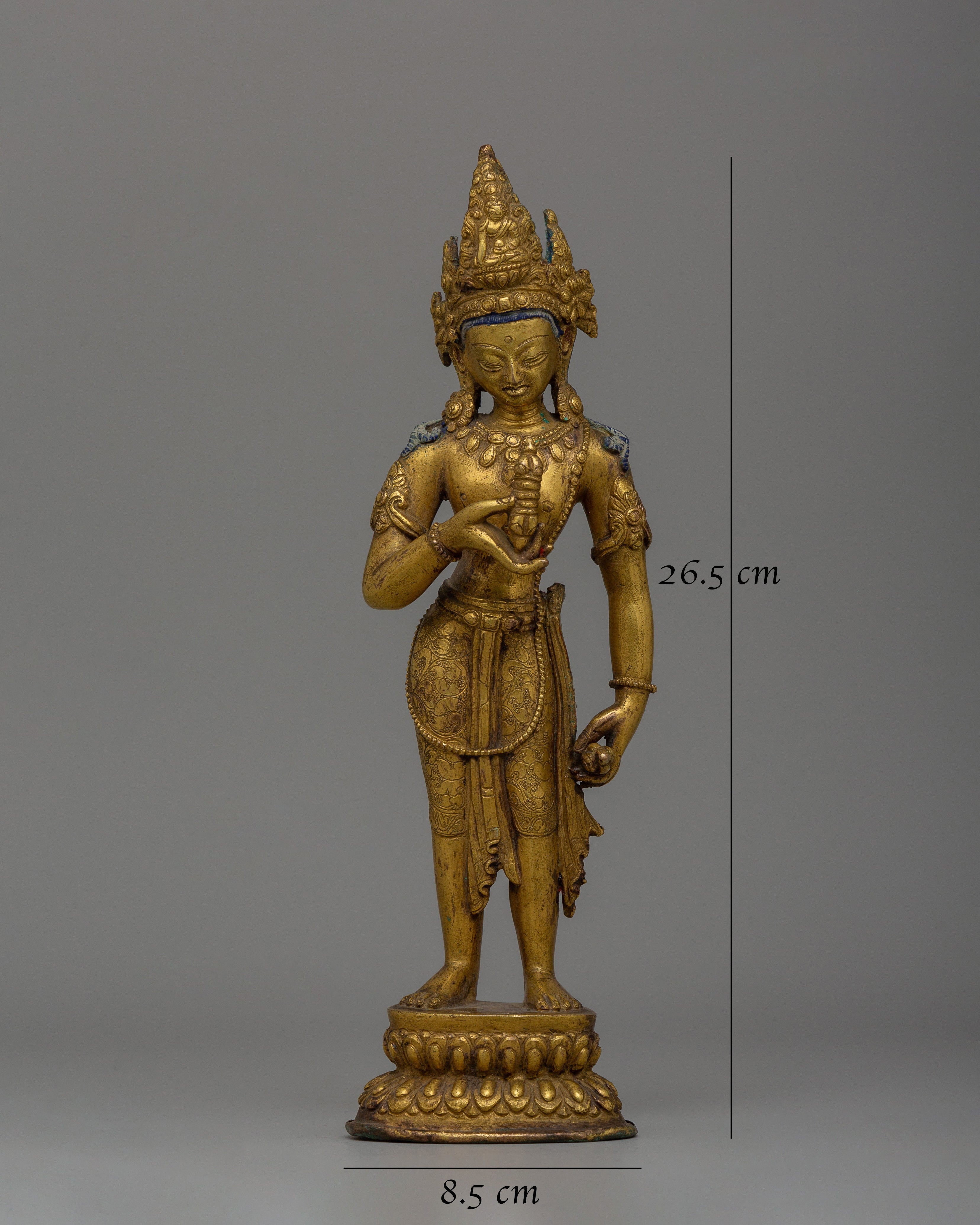 Standing Vajrasattva Statue | Sacred Buddhist Purification Deity