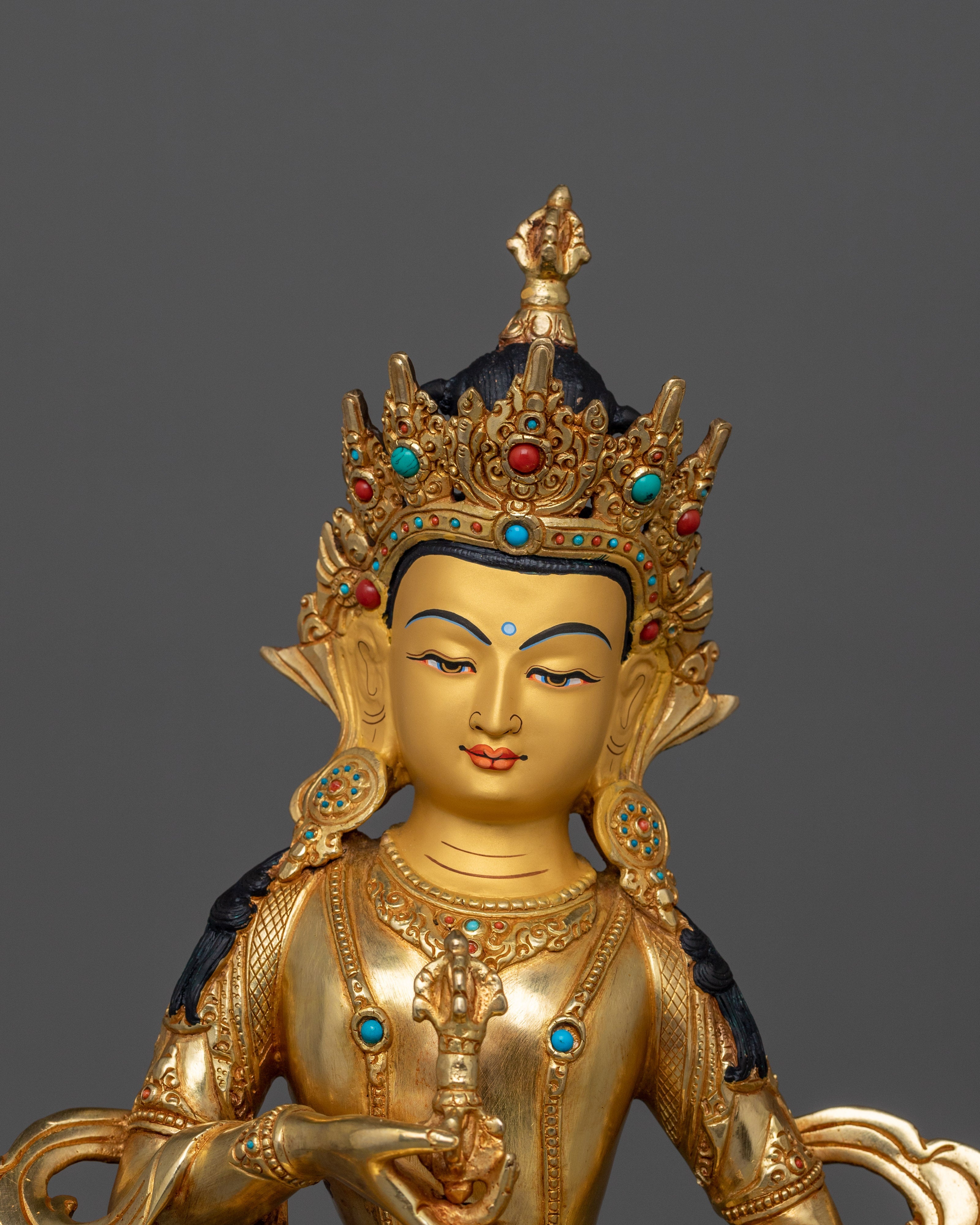 Vajrasattva Tibetan Deity Statue | Symbol of Purification and Enlightenment