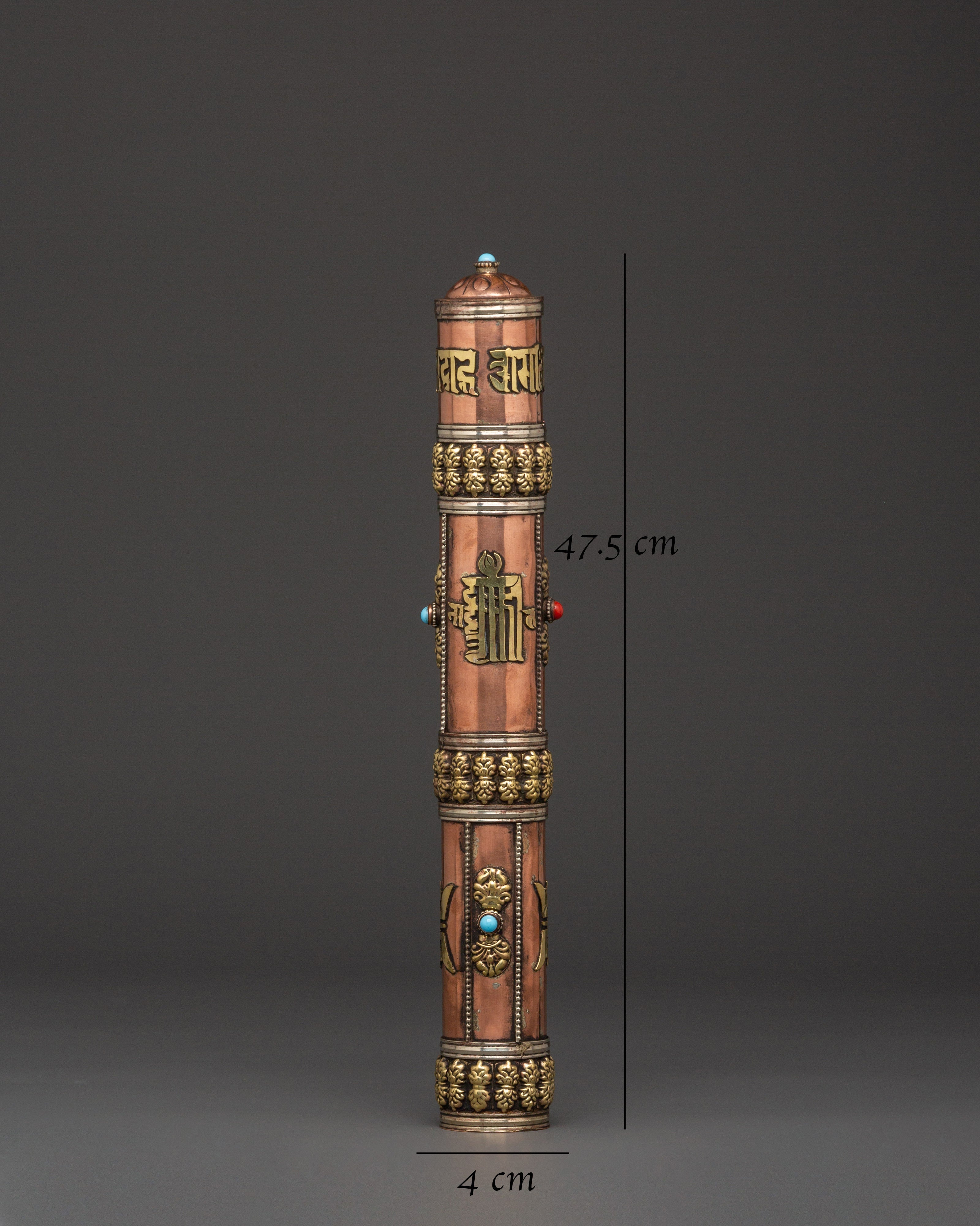 Portable Incense Case | Handcrafted Copper and Brass Holder