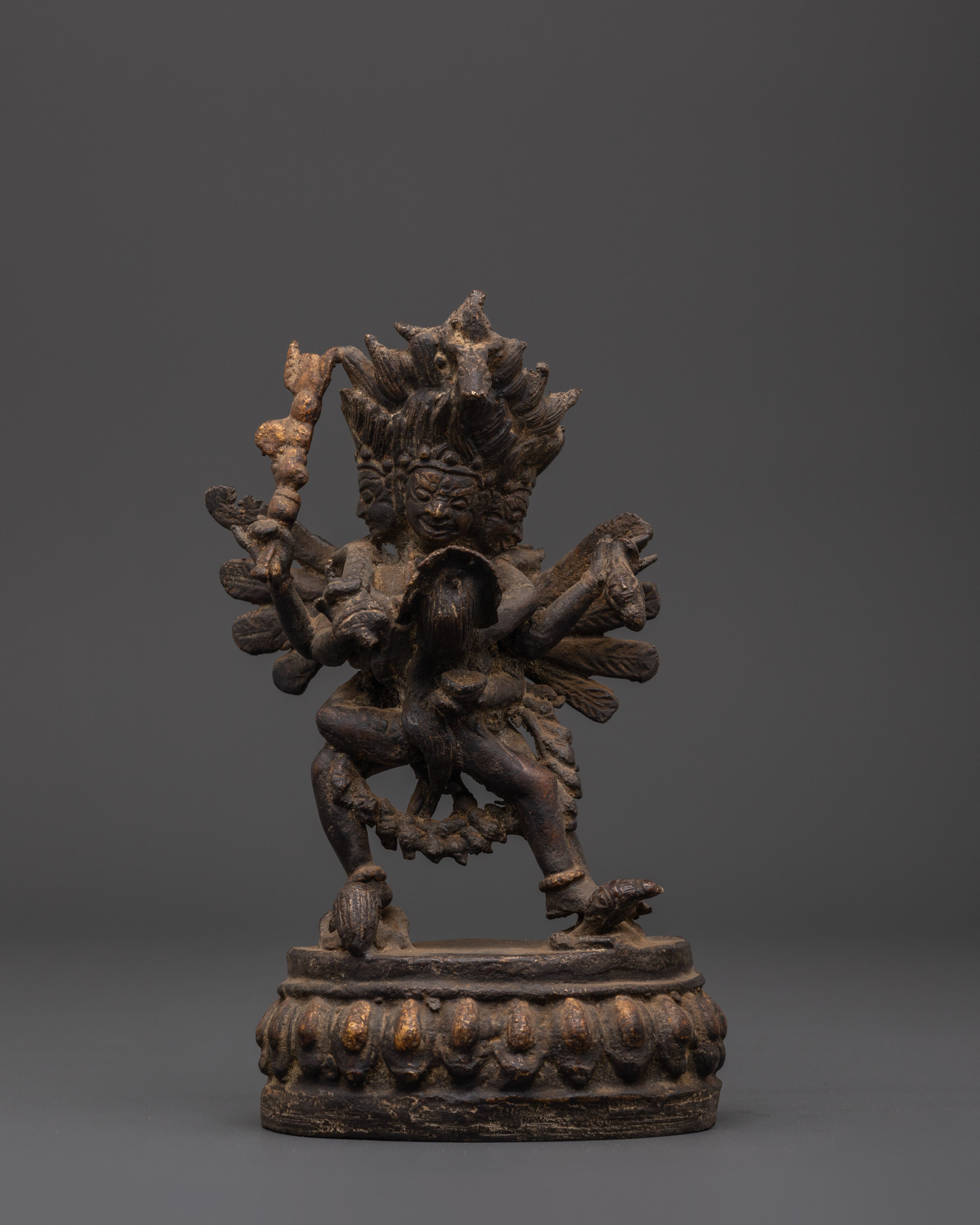 Hayagriva Yab-Yum Sculpture