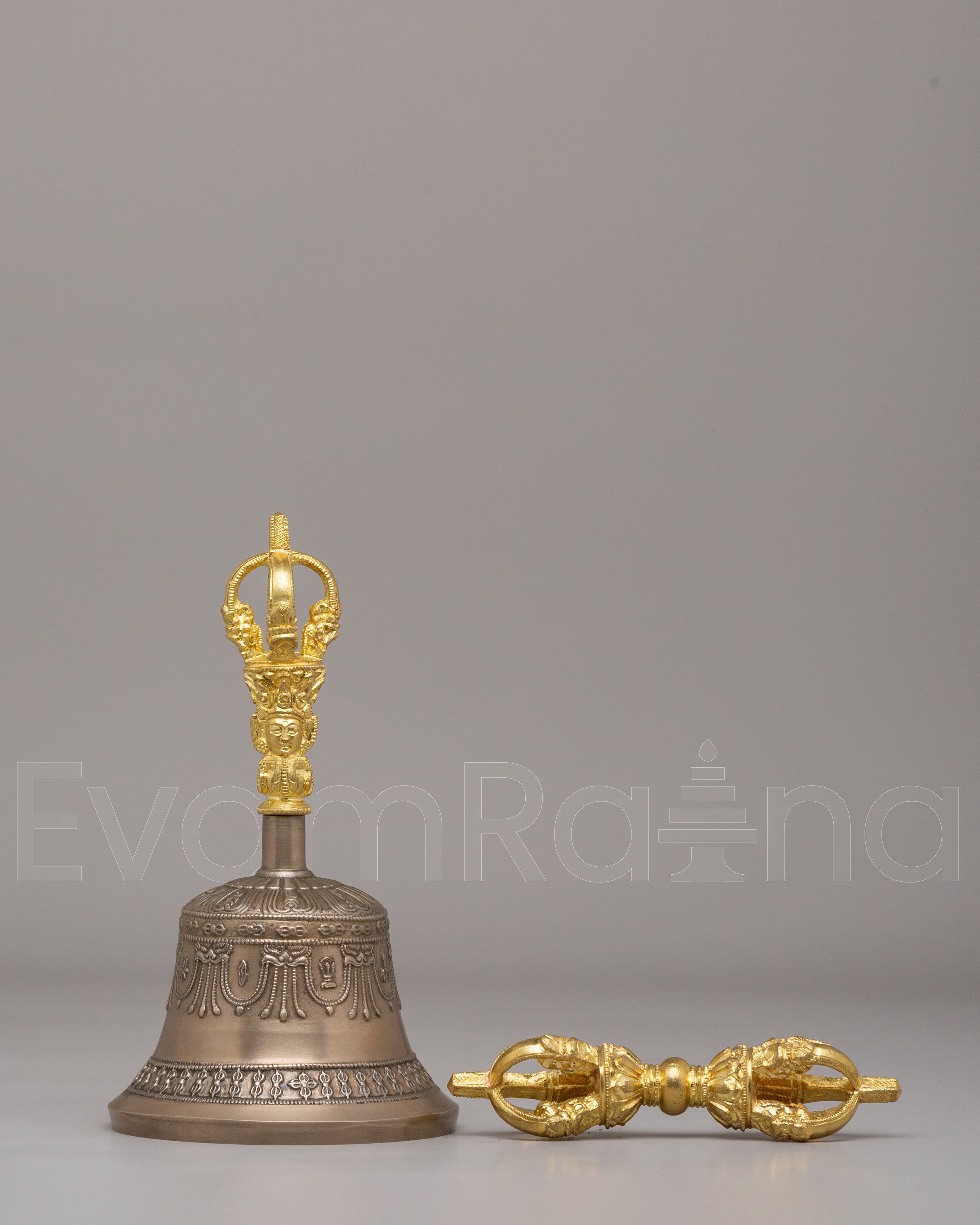 Tibetan Bell and Vajra Set
