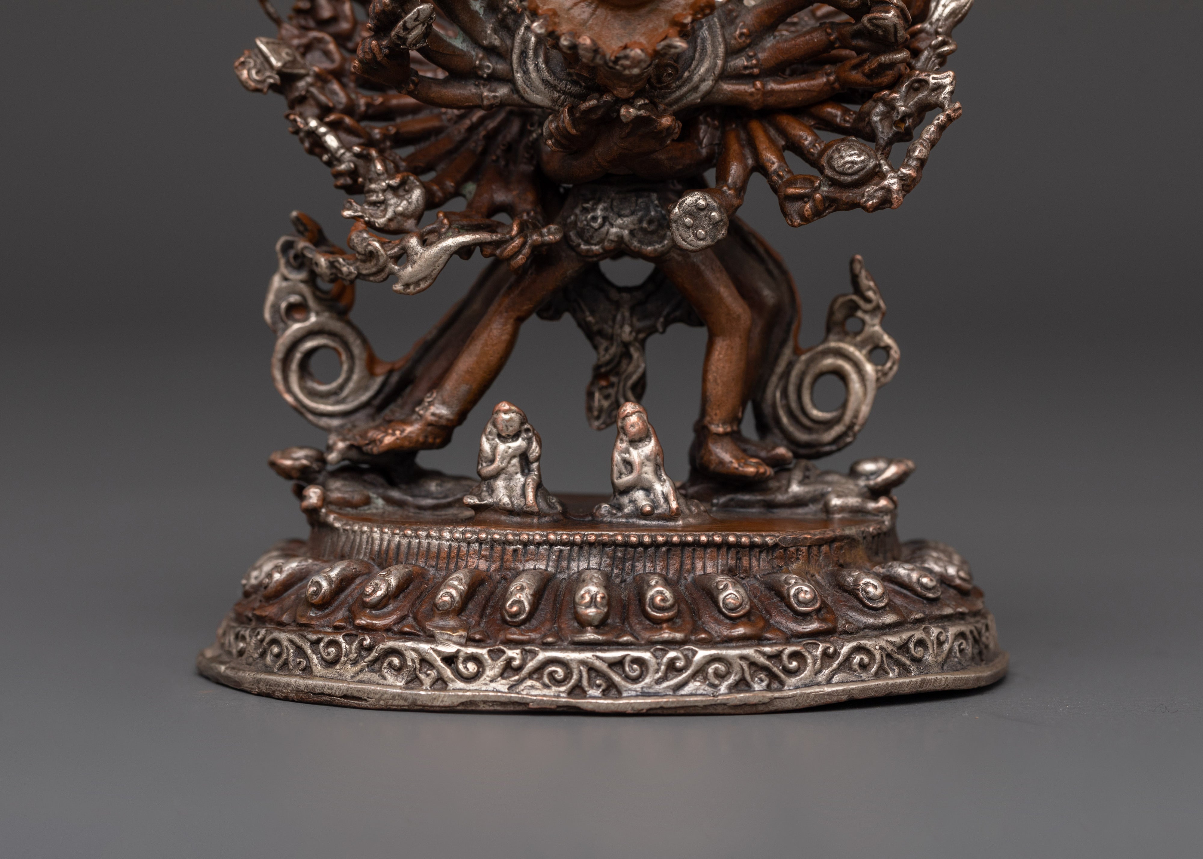 Chakrasambhara Statue | Tantric Deity with Vajravarahi in Yab Yum Union