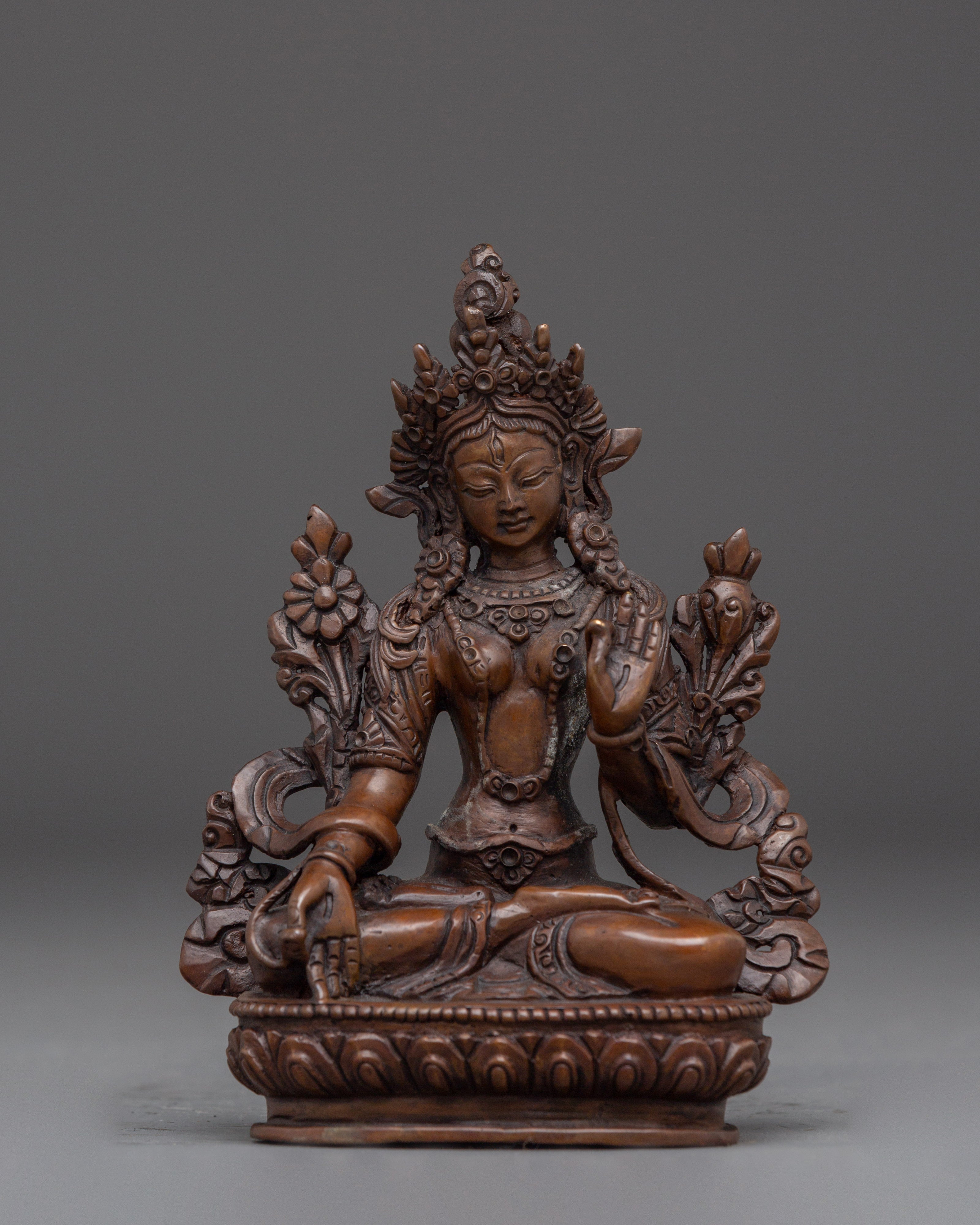 oxidized-sita-tara-statue