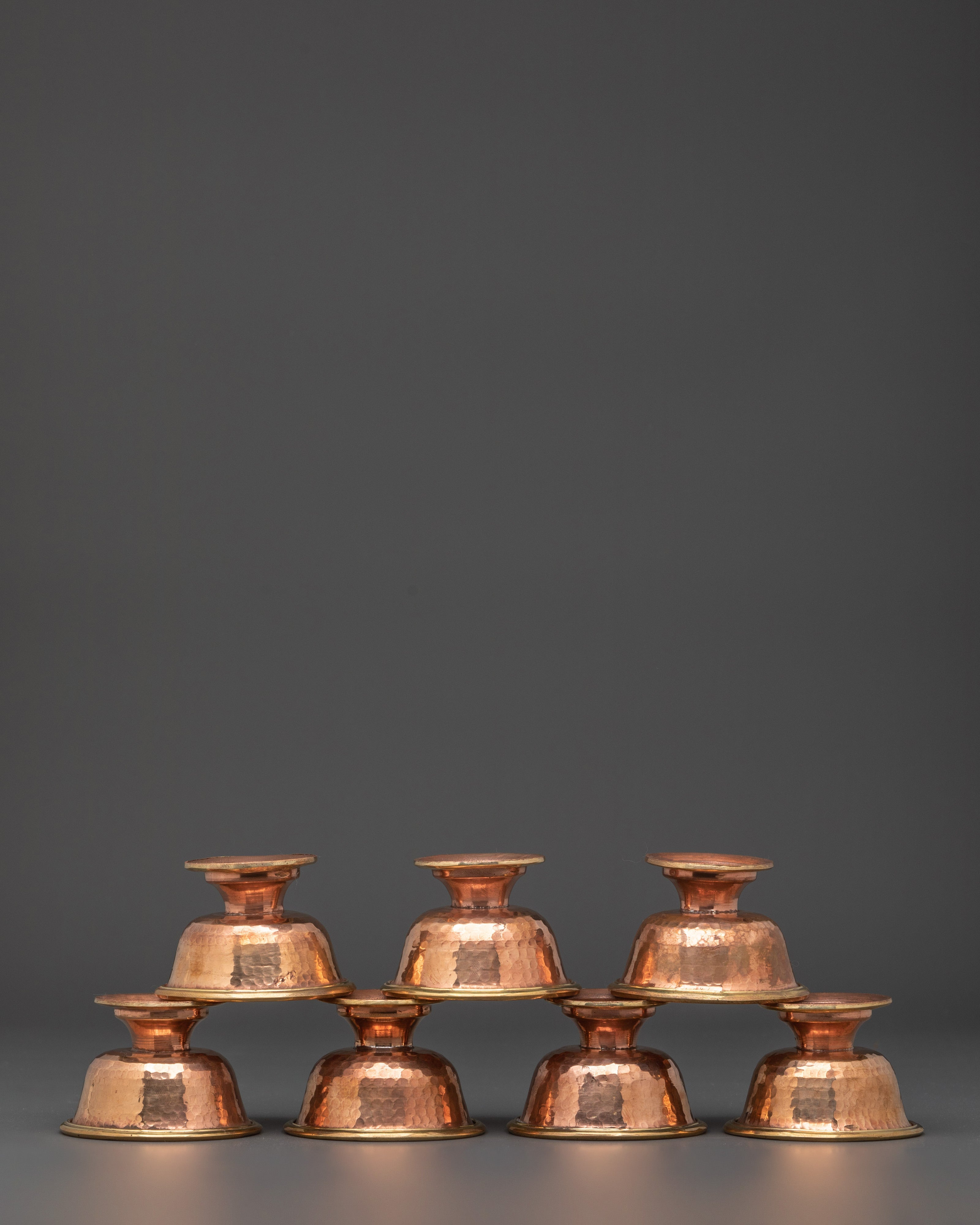 Offering Bowl Set for Dharma | Rituals and Tibetan Altar Art