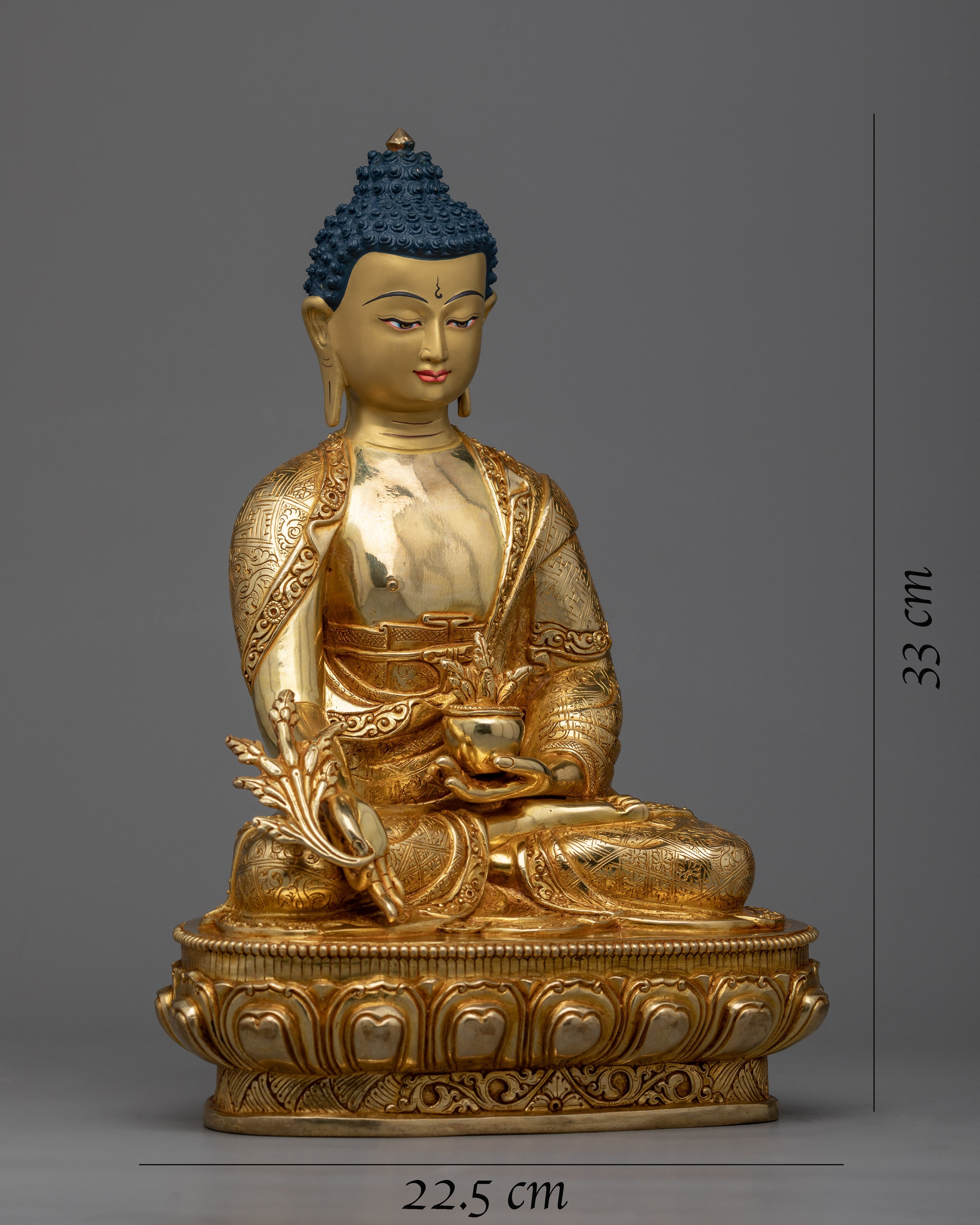 blue buddha