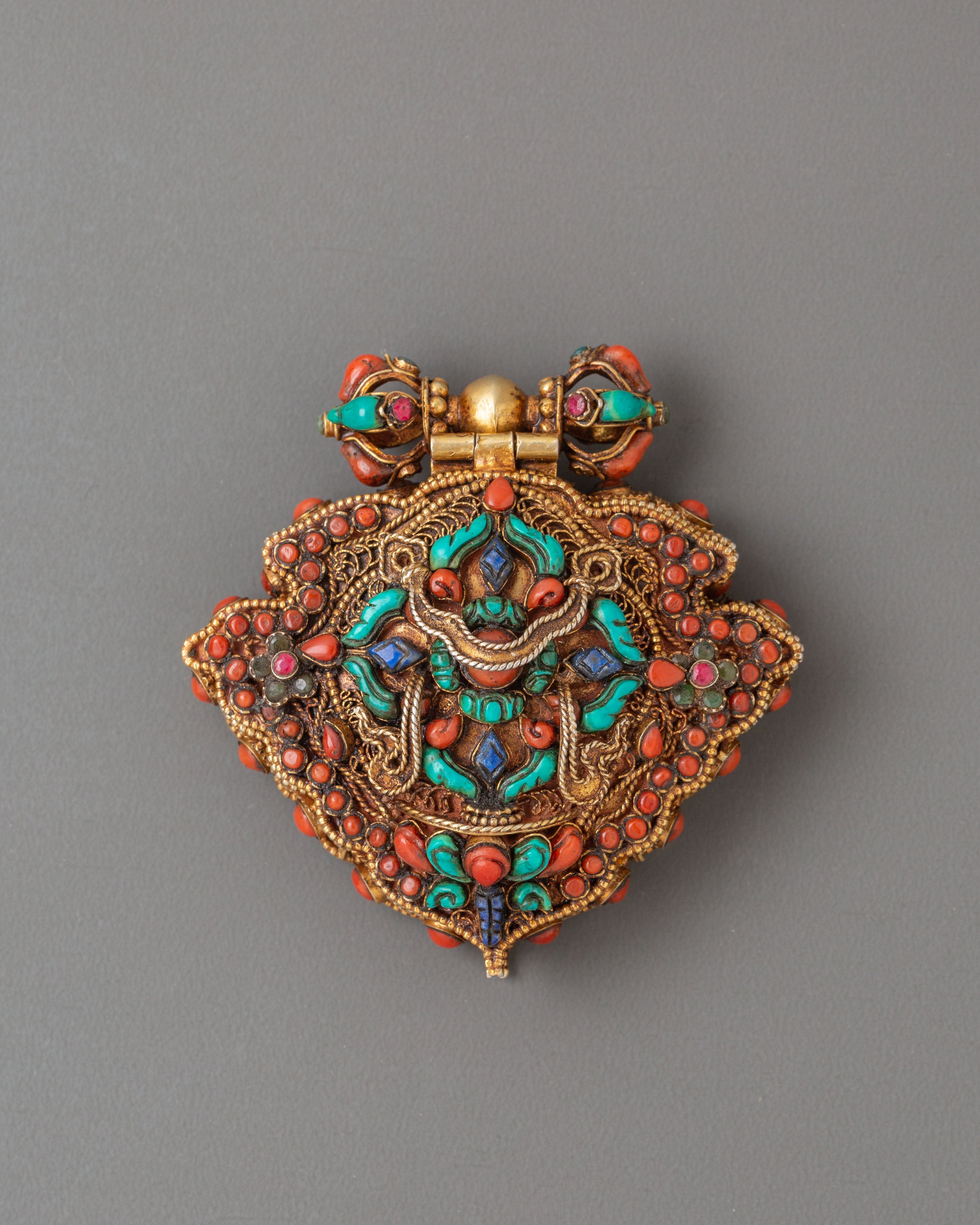Spiritual Tibetan Ghau Box Locket