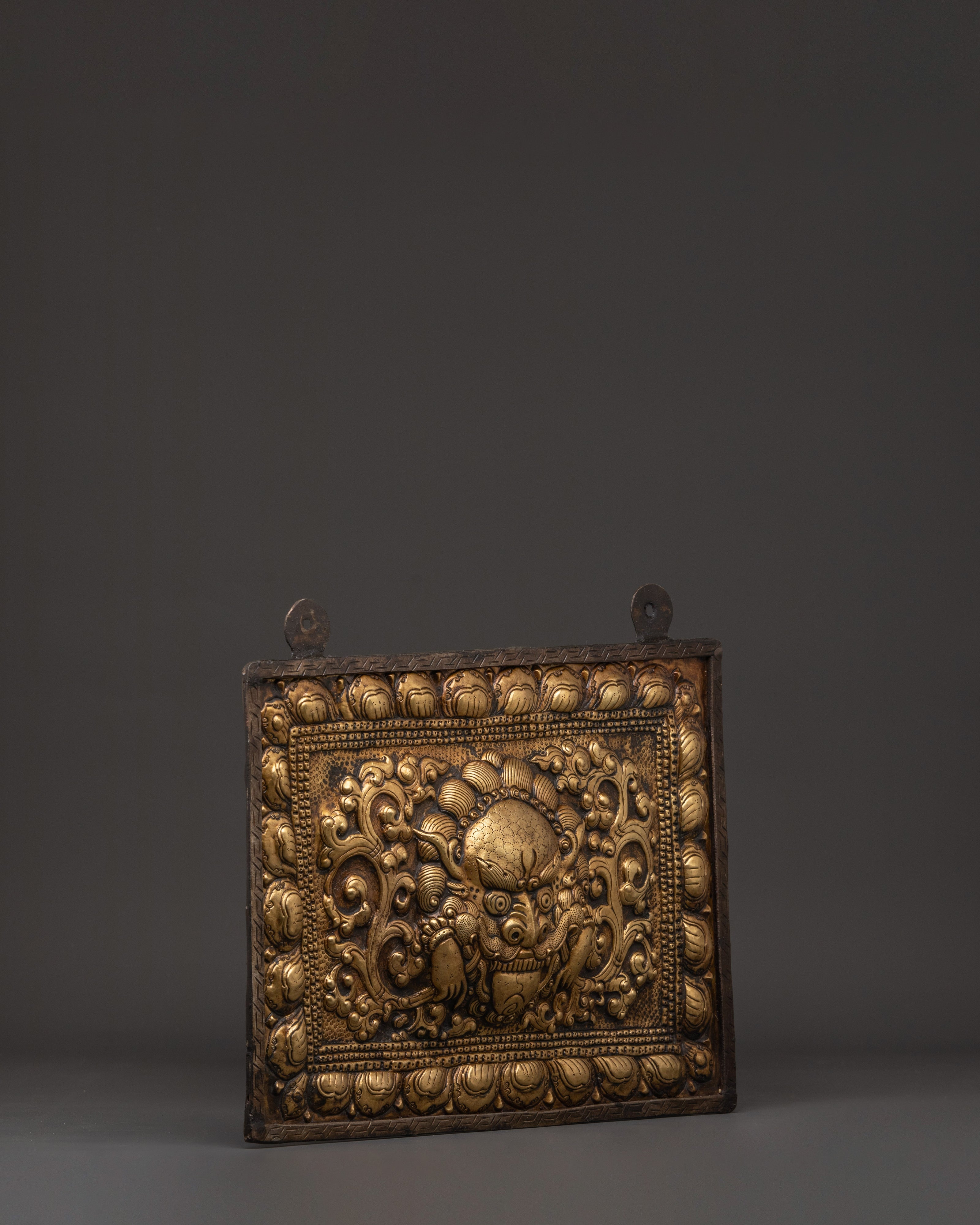Brass Wall Hanging | Handcrafted Iron & Brass Spiritual Decor