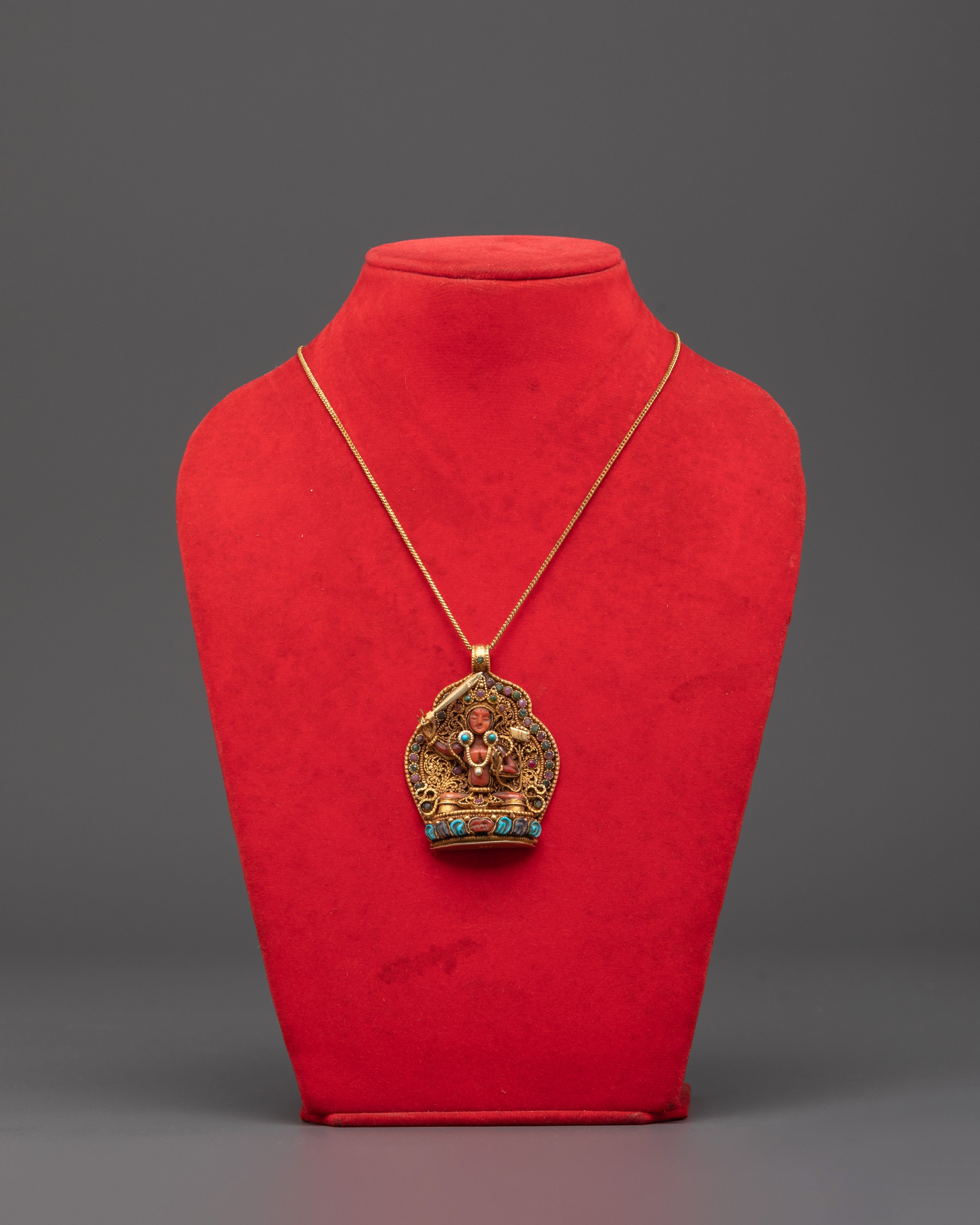 Manjushri Wisdom Bodhisattva Pendant