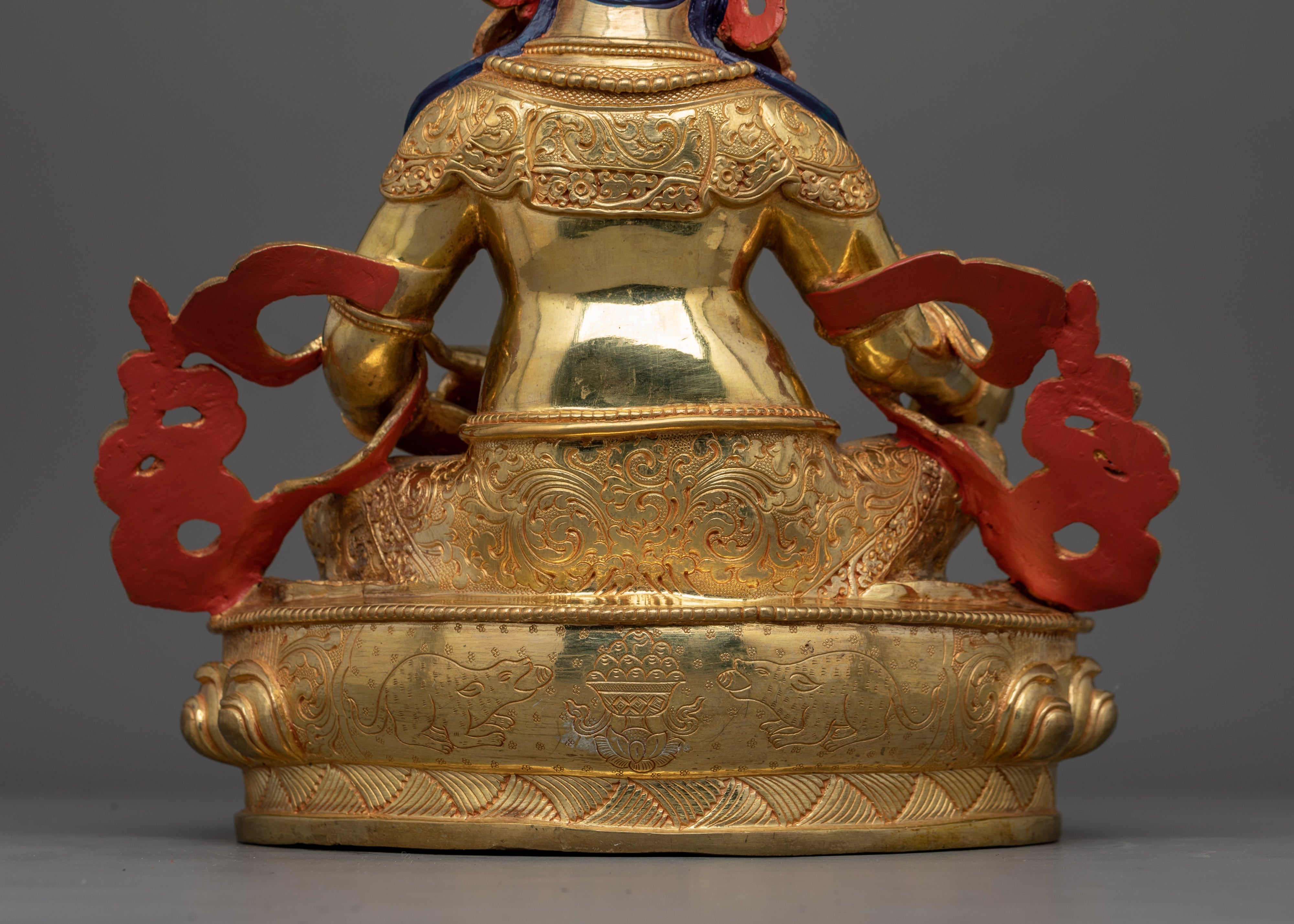 Dzambhala Kubera Wealth Deity Statue | Icon for Material and Spiritual Abundance