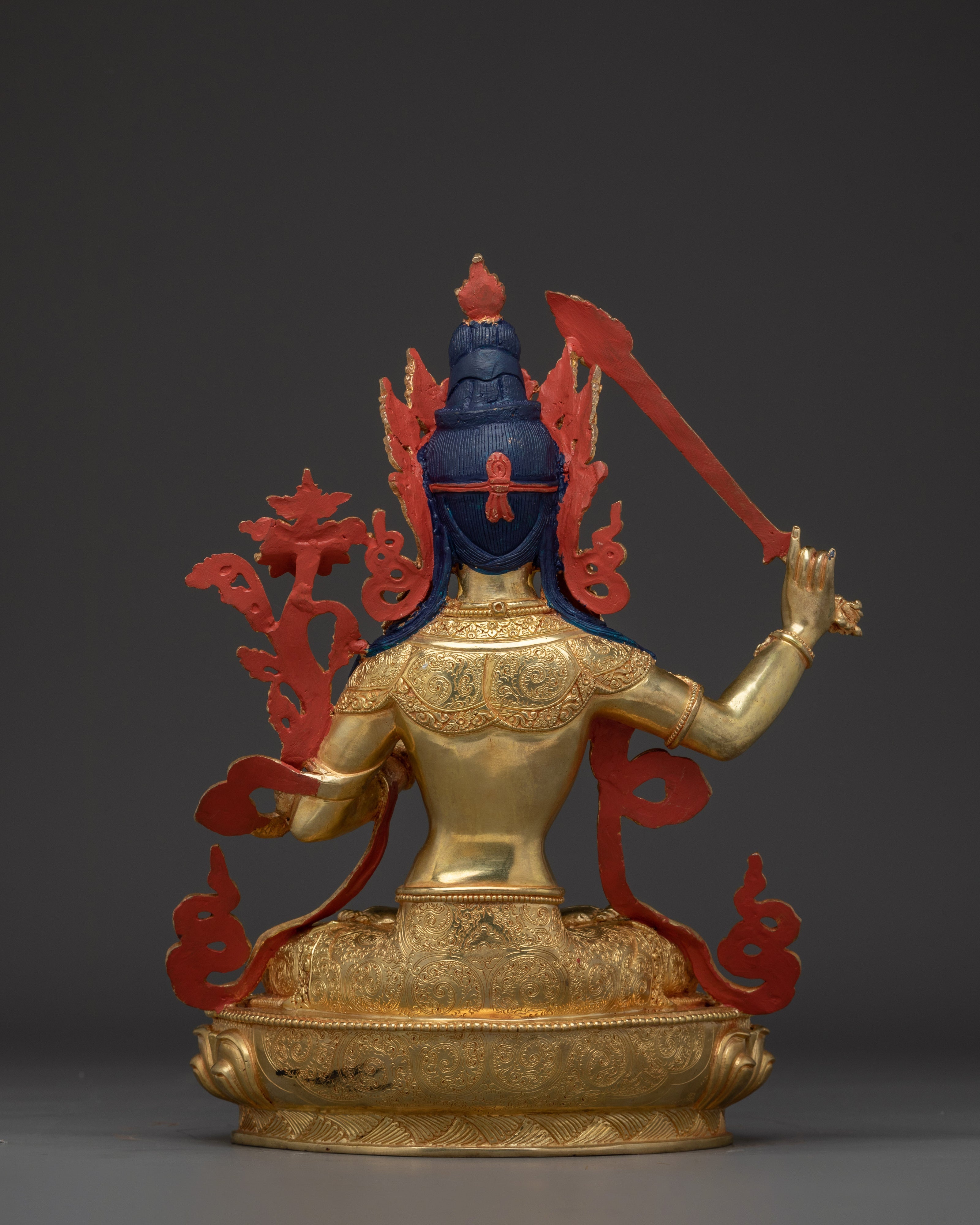 Dharma Protector Manjushri Artwork | Bodhisattva of Transcendent Wisdom