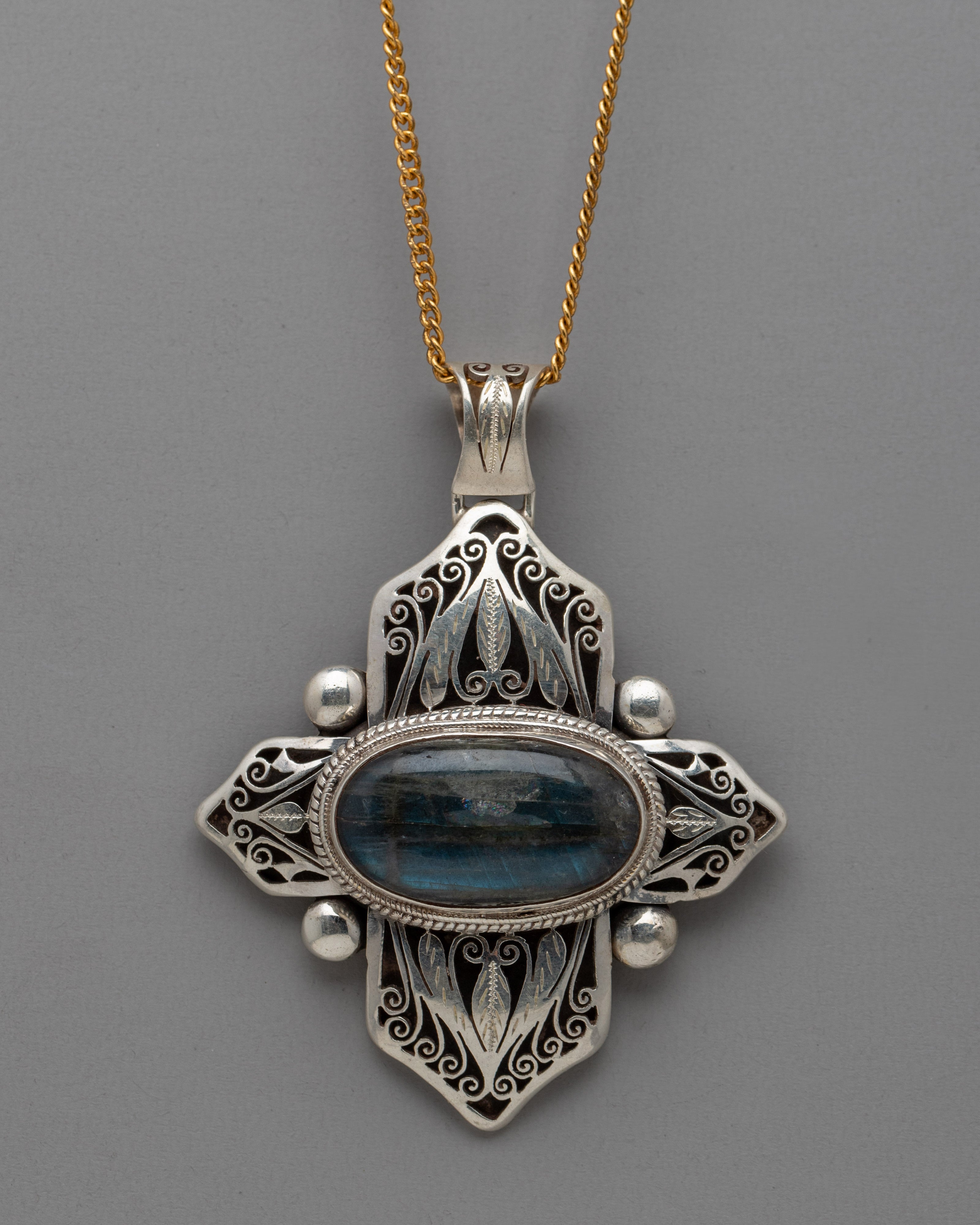 Tibetan Prayer Silver Locket