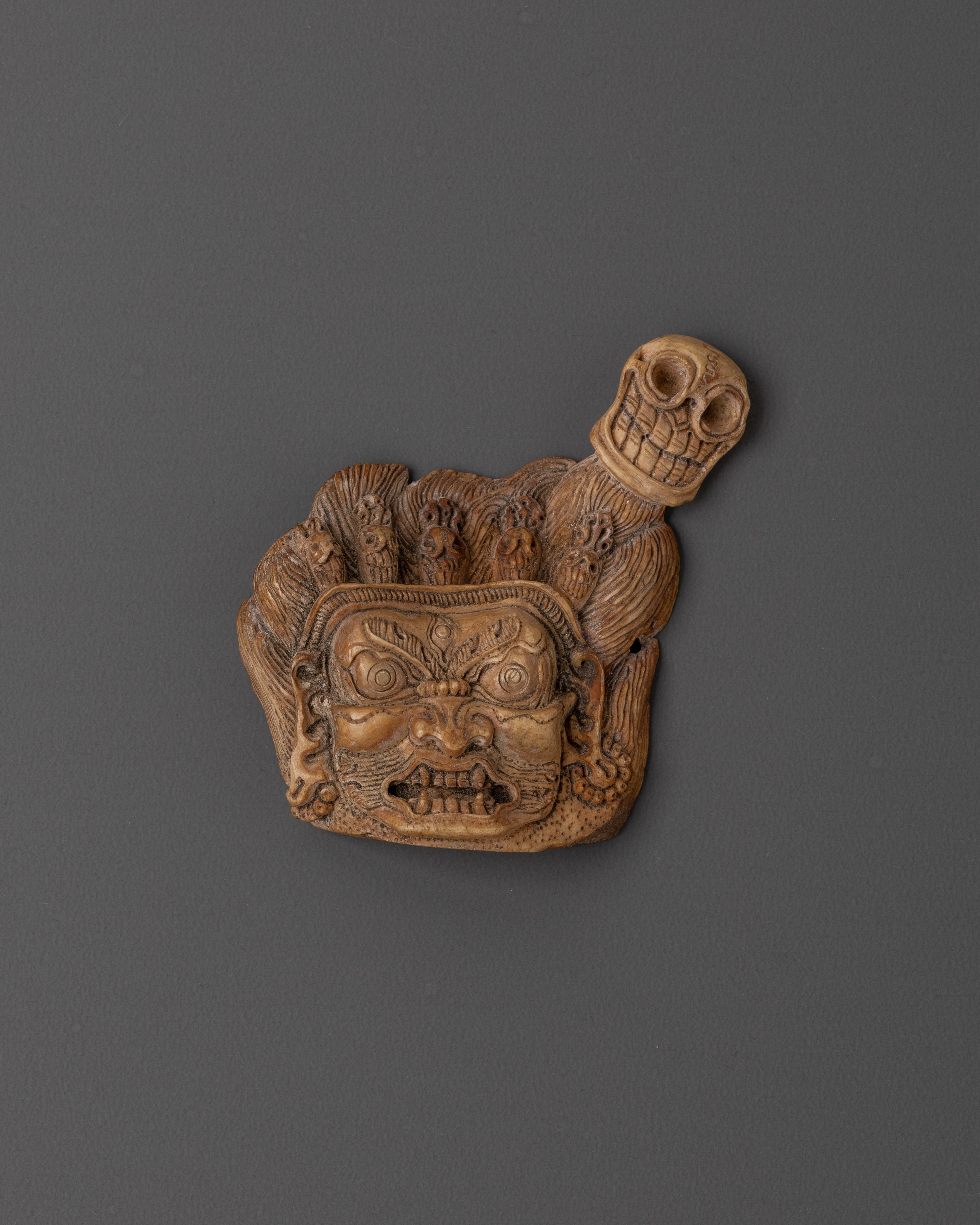 Mahakala Bone Amulet