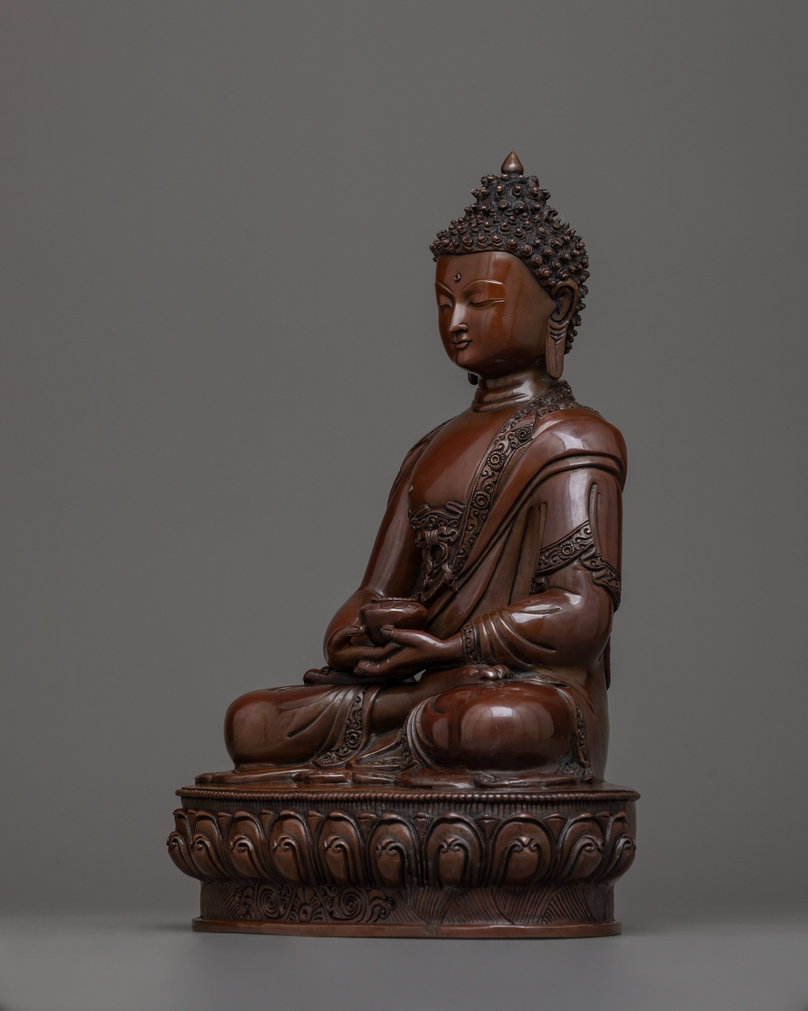 elegant amitabha-buddha-statue