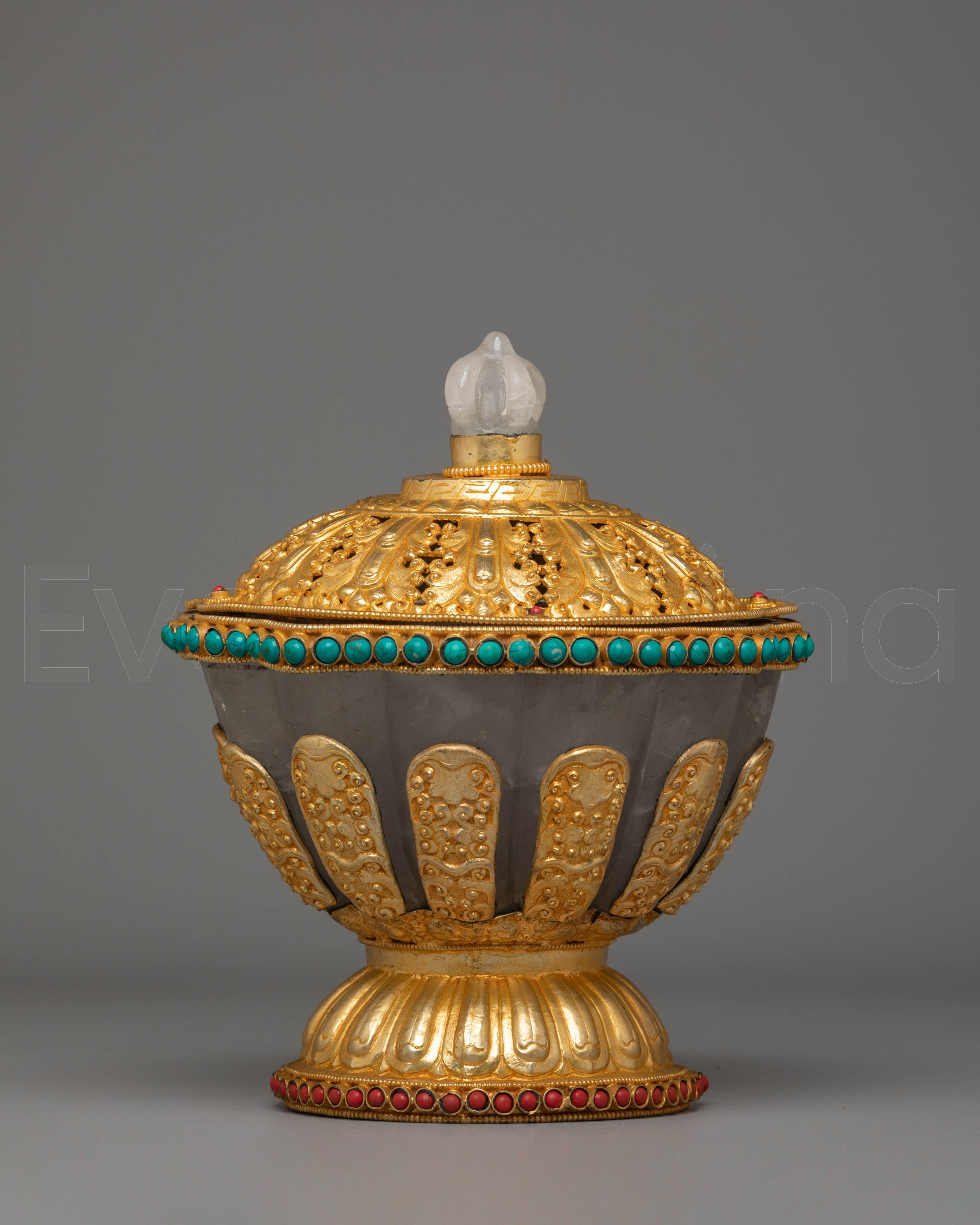 Spiritual Buddhist Dhupur Rice Pot