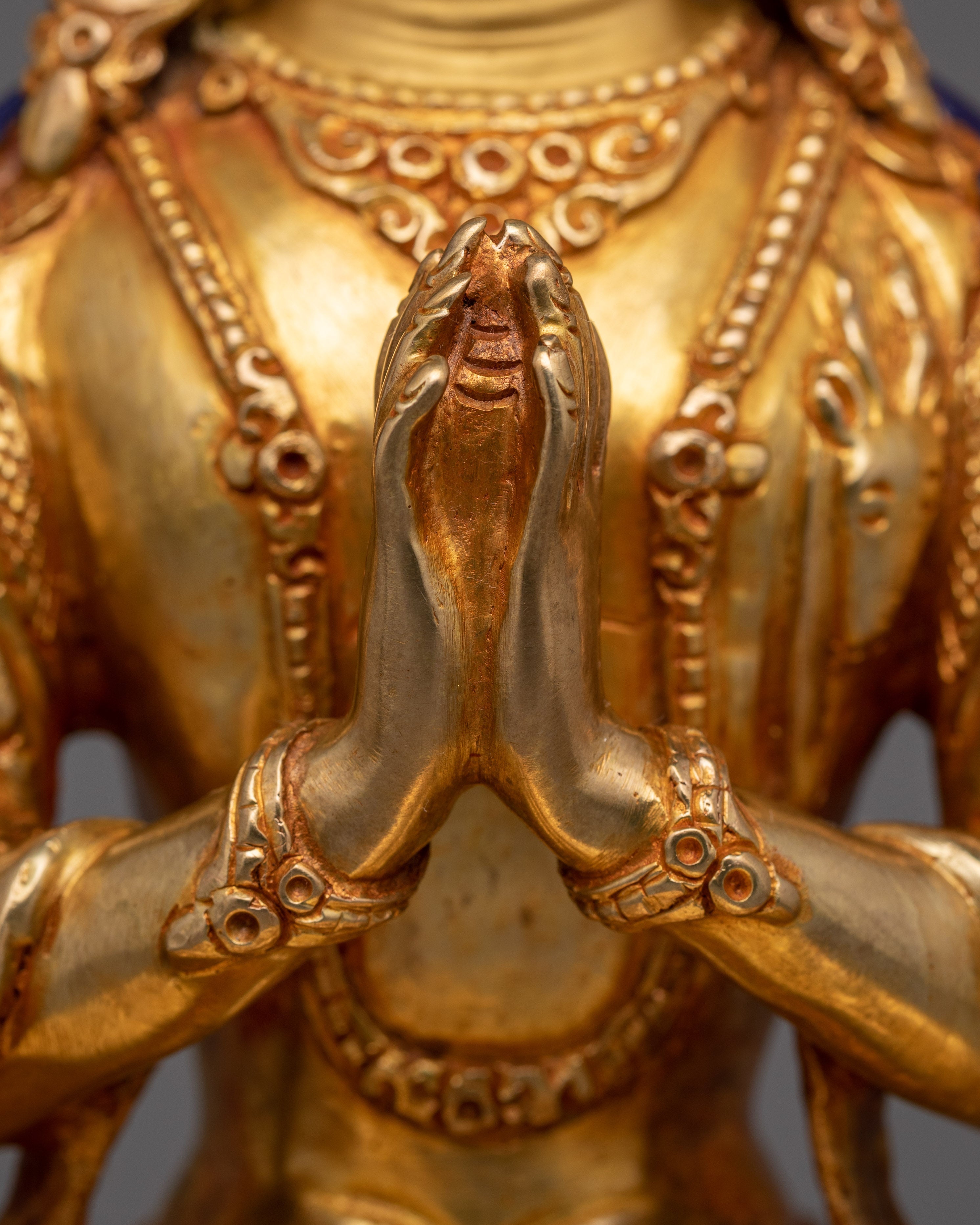 9.6 Inches Chenrezig Statue | A Divine Symbol of Love