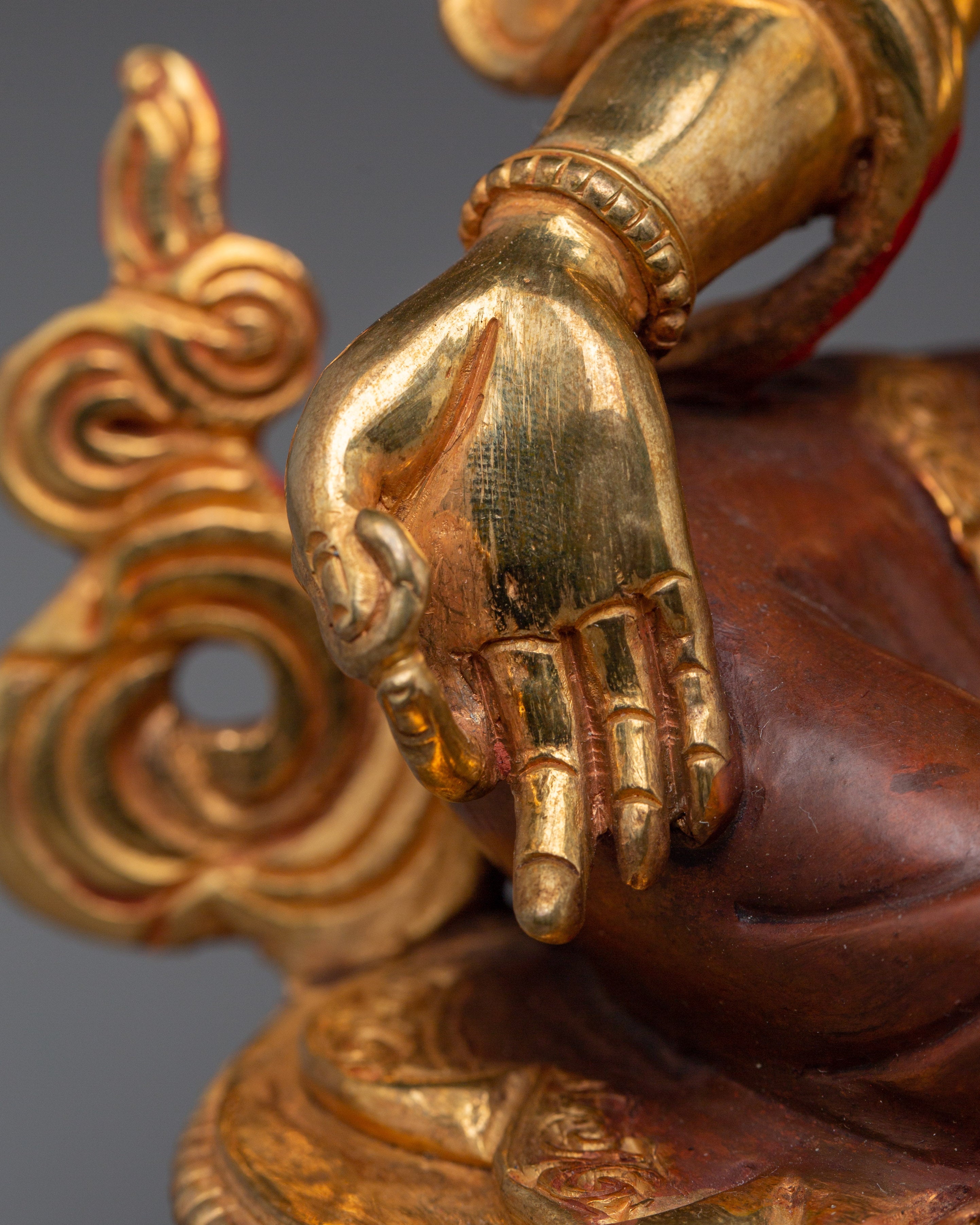 Green Tara Copper Handmade Statue | Shyama Tara - Mother of All Buddhas