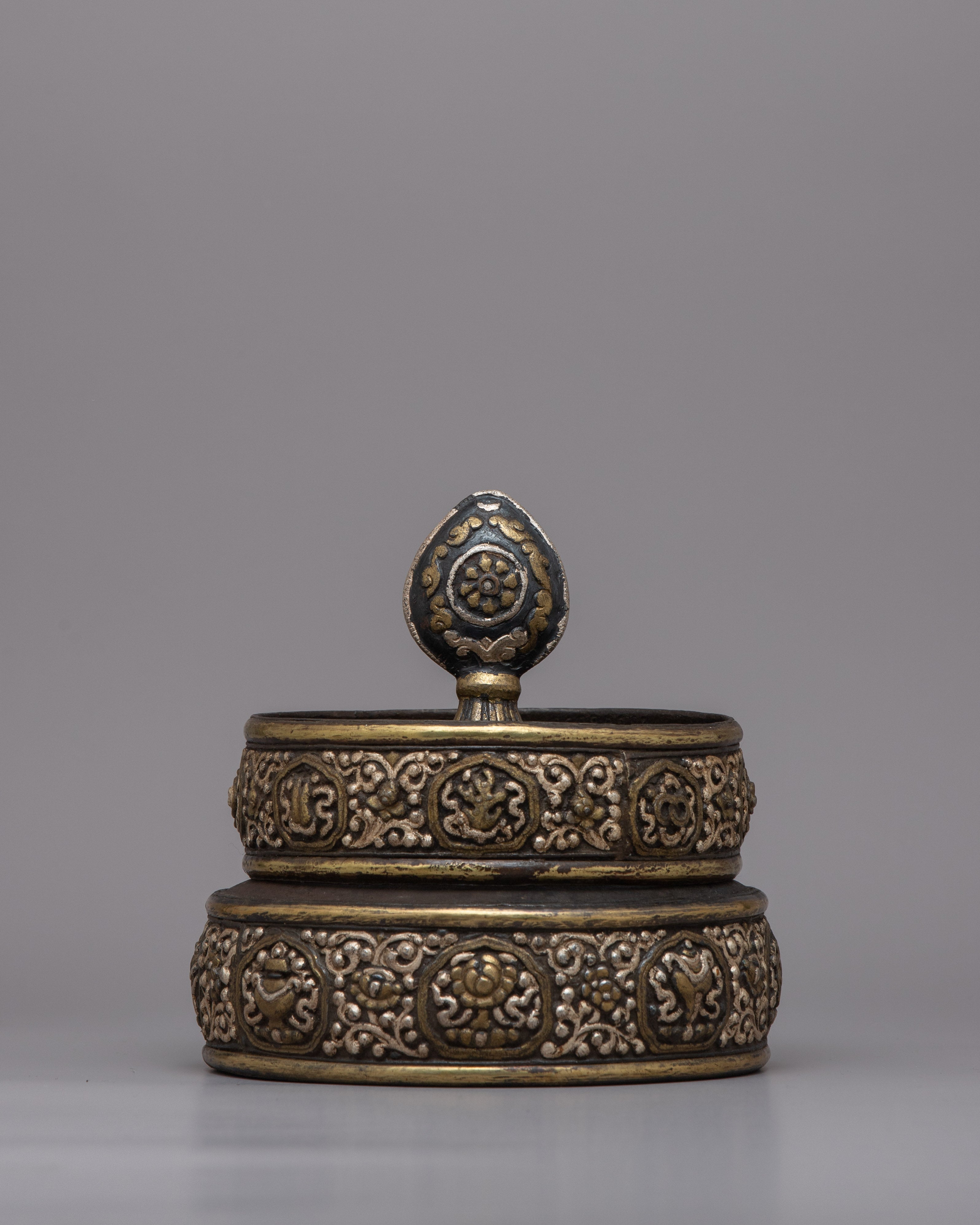 Tibetan Mandala Offering Set | Sacred Offering Sets for Spiritual Devotion and Home Decor
