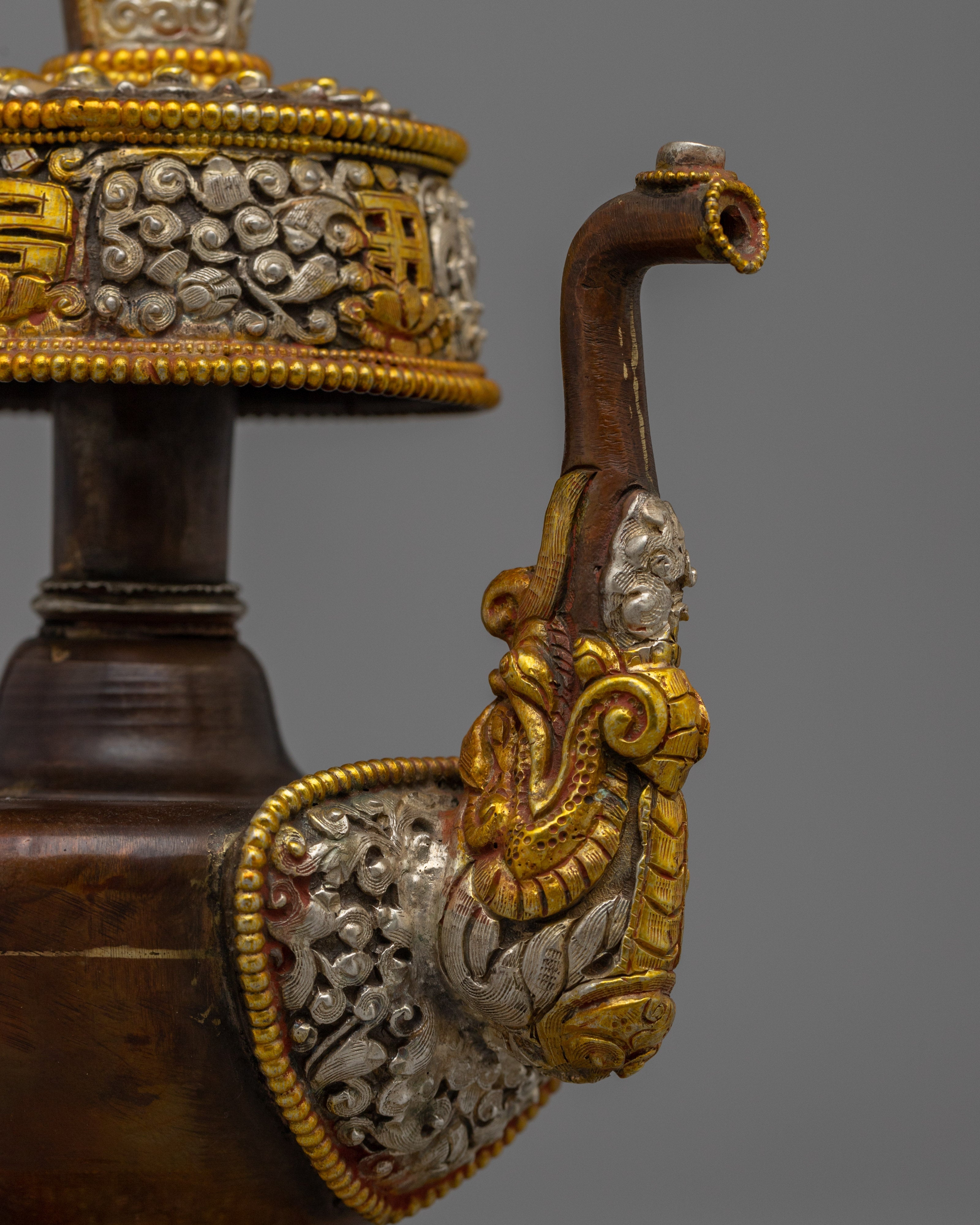 Buddhist Ritual Vase Bhumba | Ritual Purification Tool