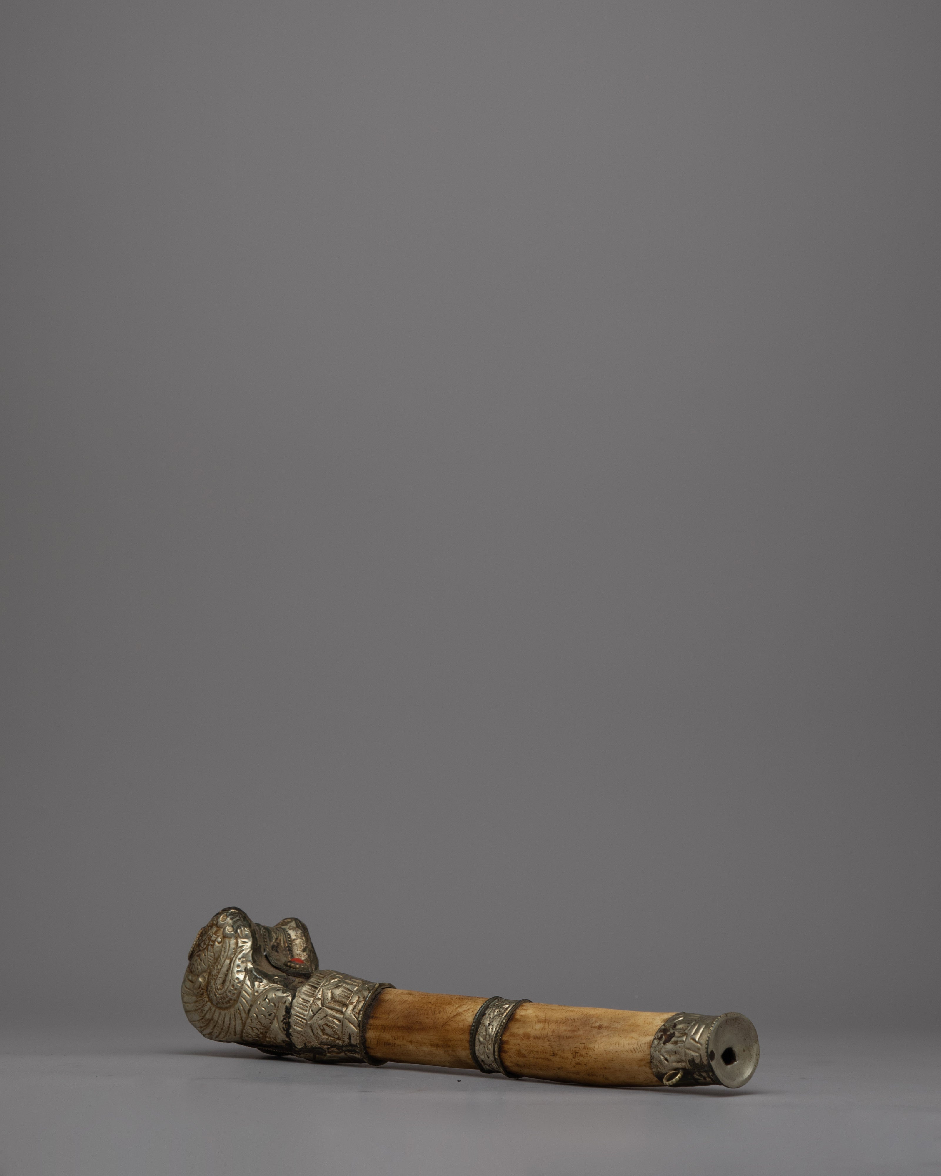 Authentic Tibetan Kangling | Handcrafted Bone Ritual Instrument