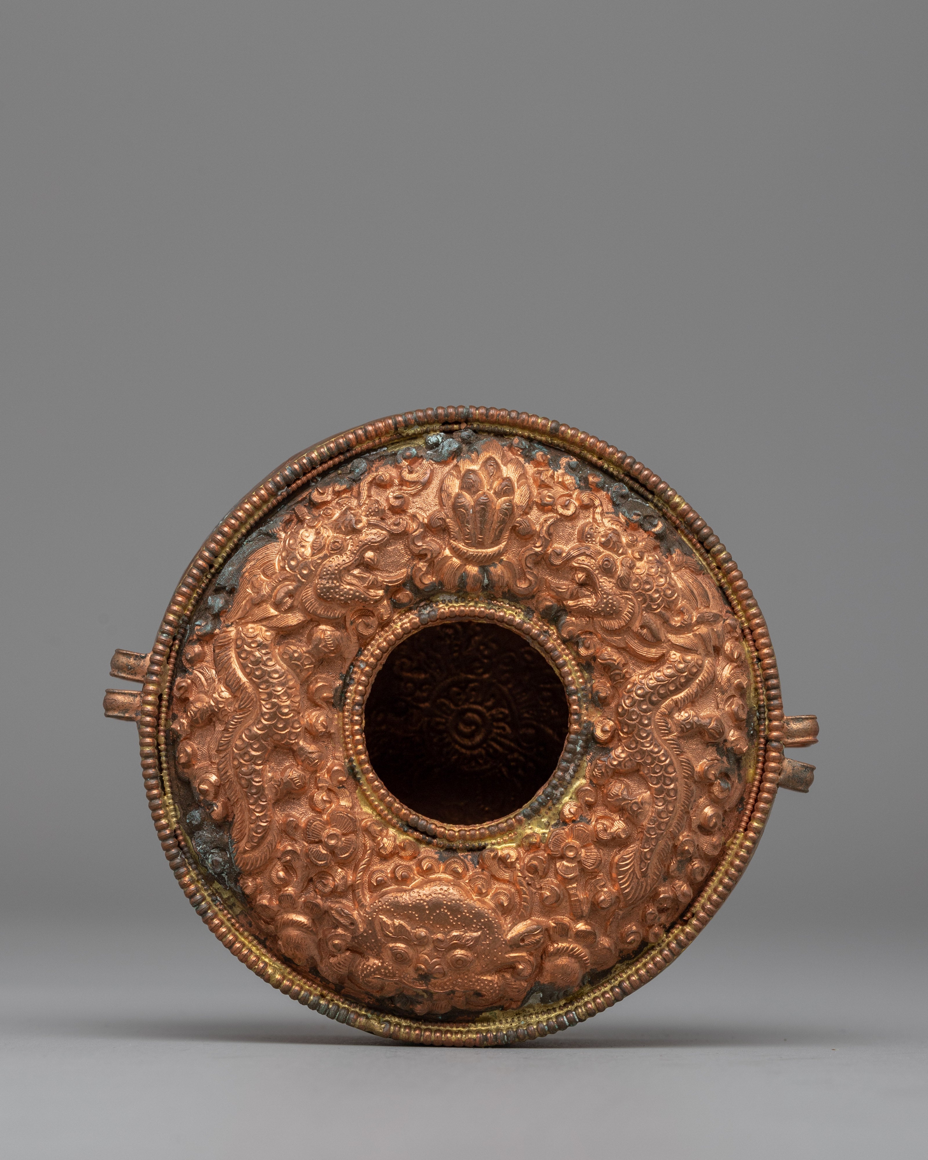 Handcrafted Precious Copper Ghau Box