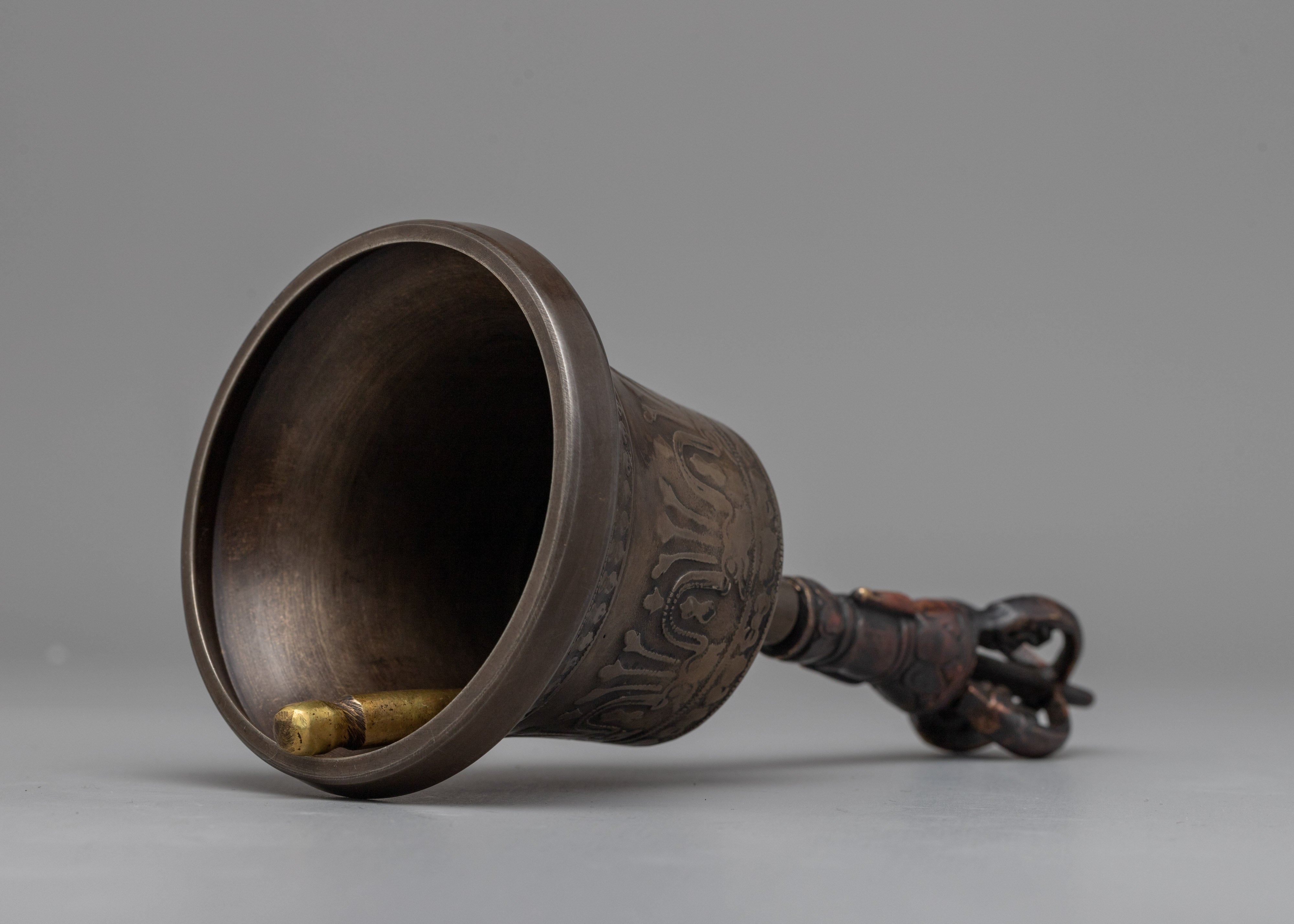 Tibetan Vajra and Bell Set | Handmade Spiritual Elegance