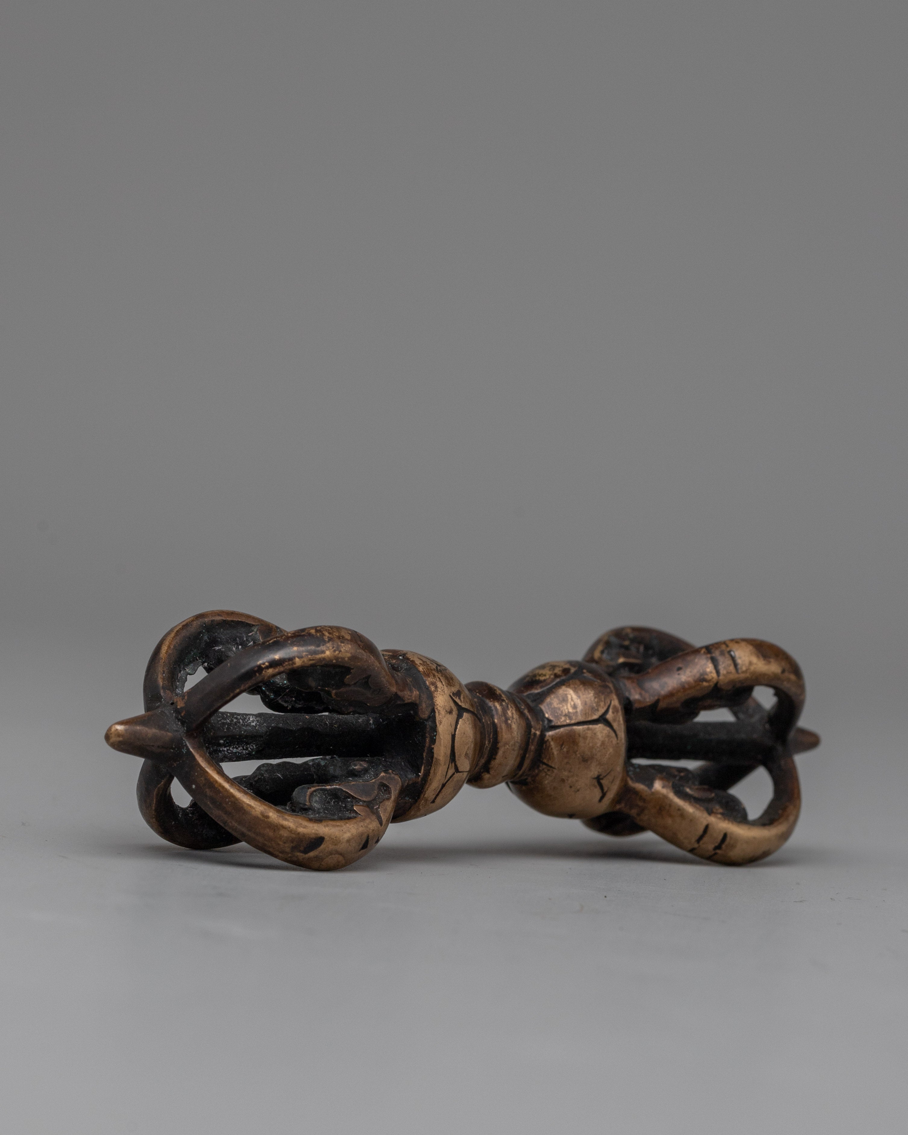 Tibetan Vajra and Bell Set | Handmade Spiritual Elegance