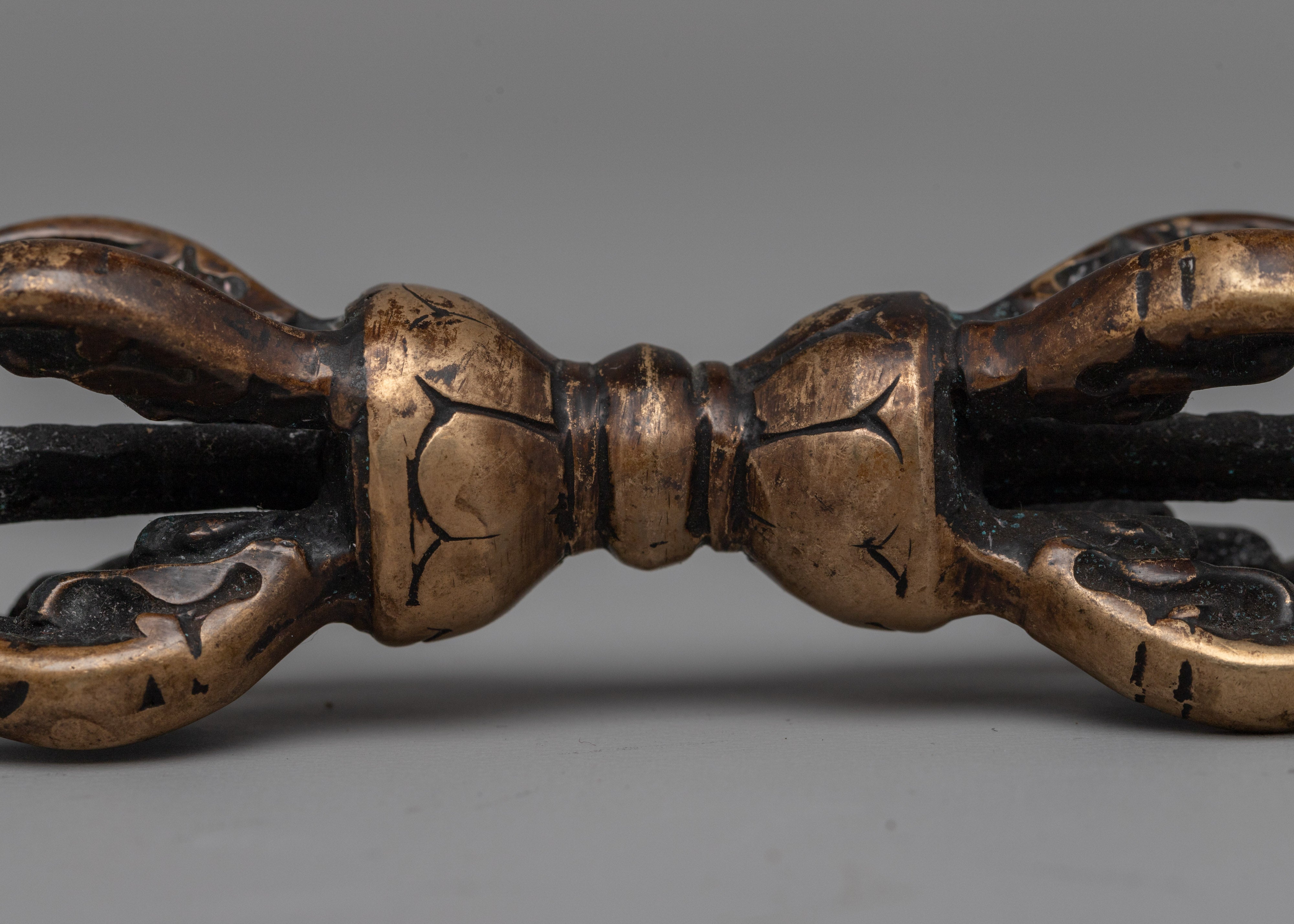 Tibetan Vajra and Bell Set | Handmade Spiritual Elegance