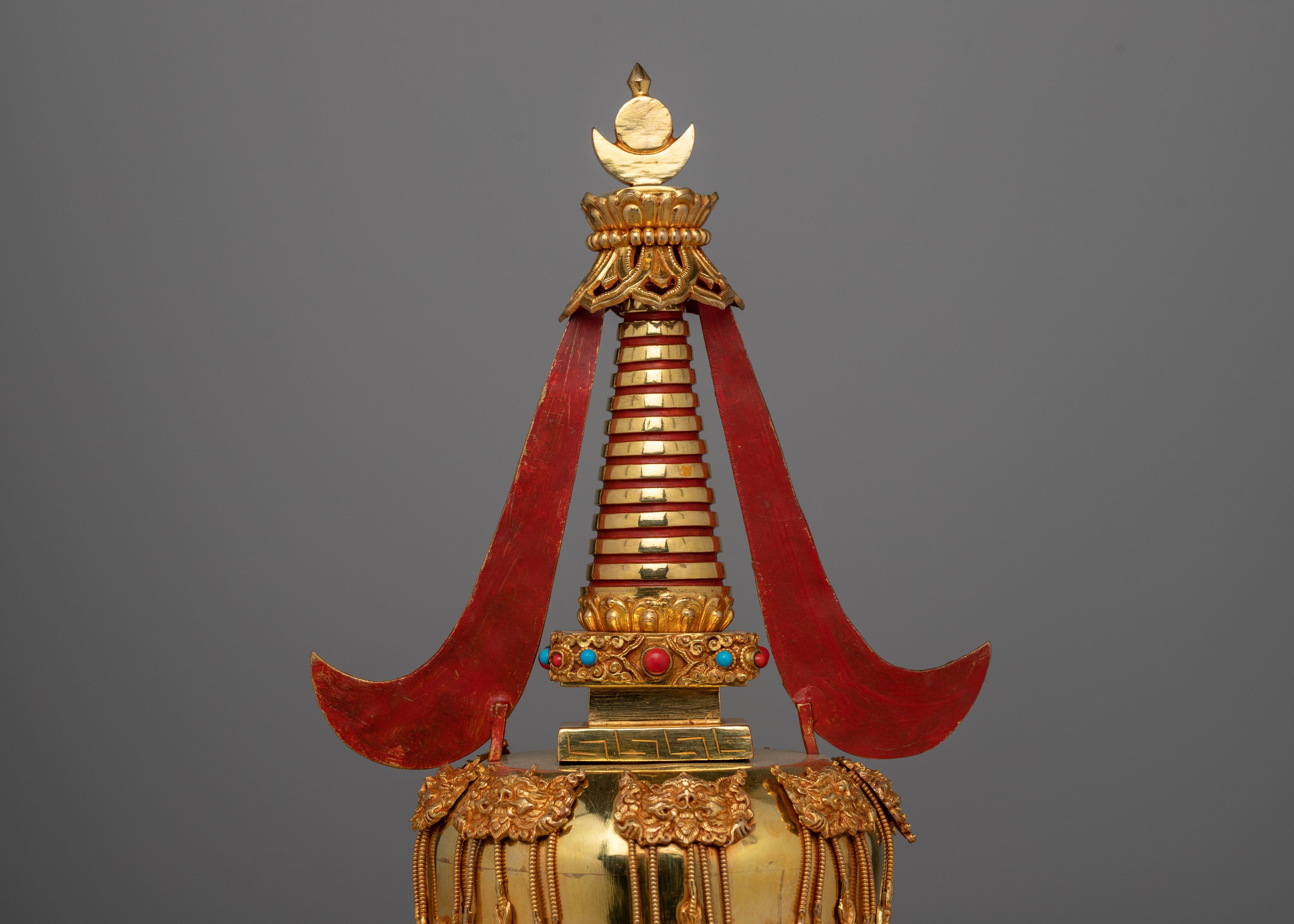 Nirvana Stupa Statue | Beautifully Crafted to Represent the Ultimate State of Enlightenment