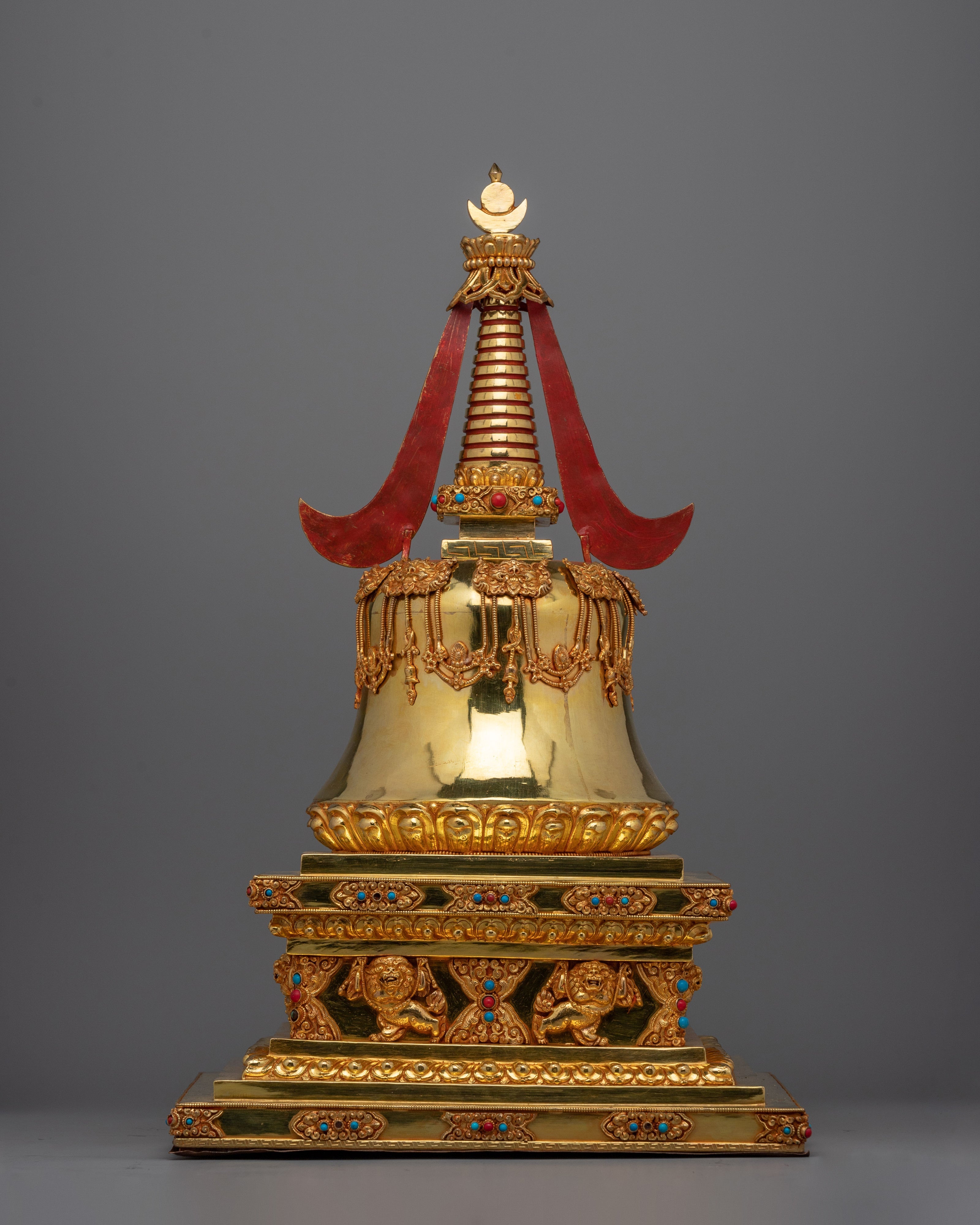 Nirvana Stupa Statue | Beautifully Crafted to Represent the Ultimate State of Enlightenment