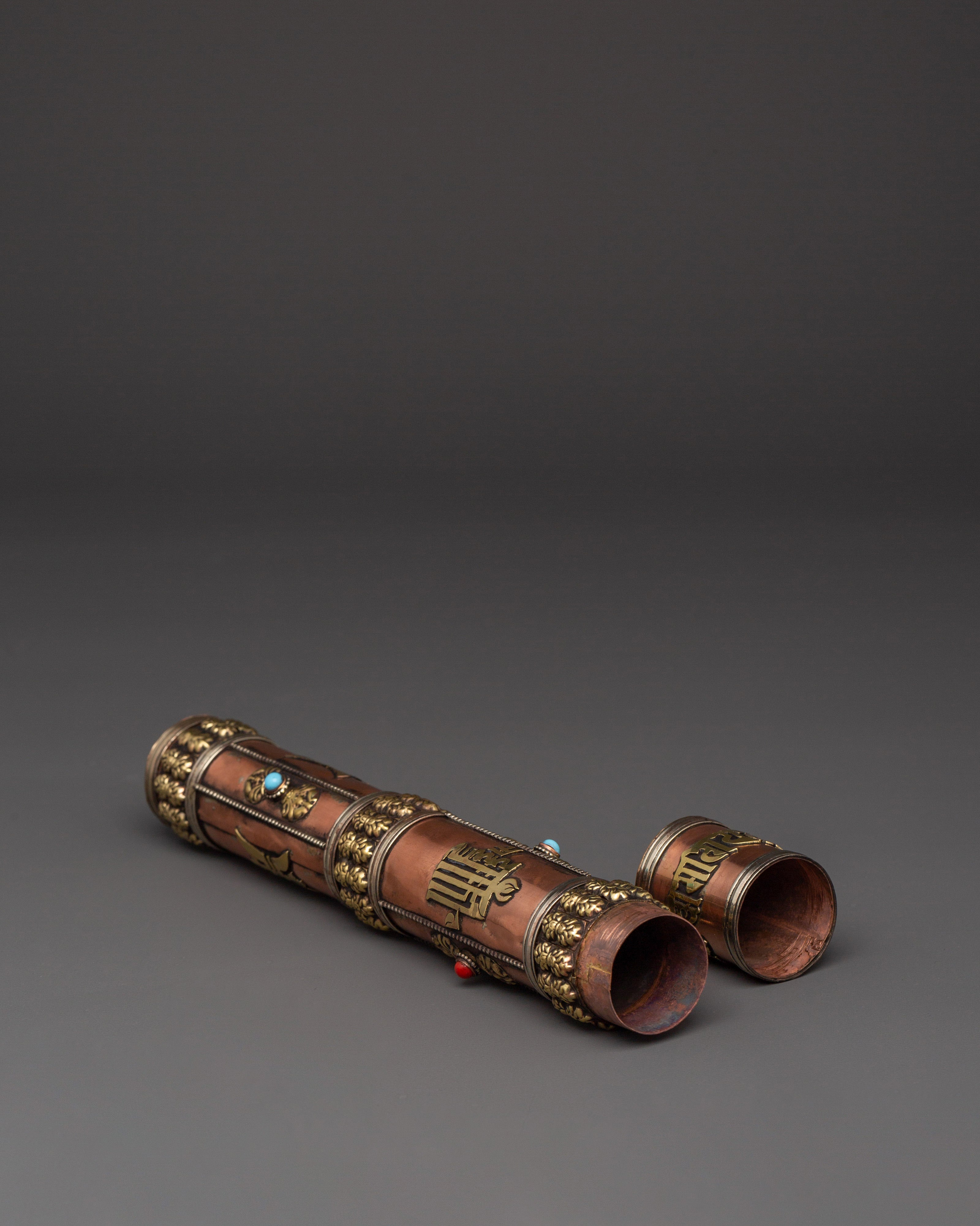 Portable Incense Case | Handcrafted Copper and Brass Holder