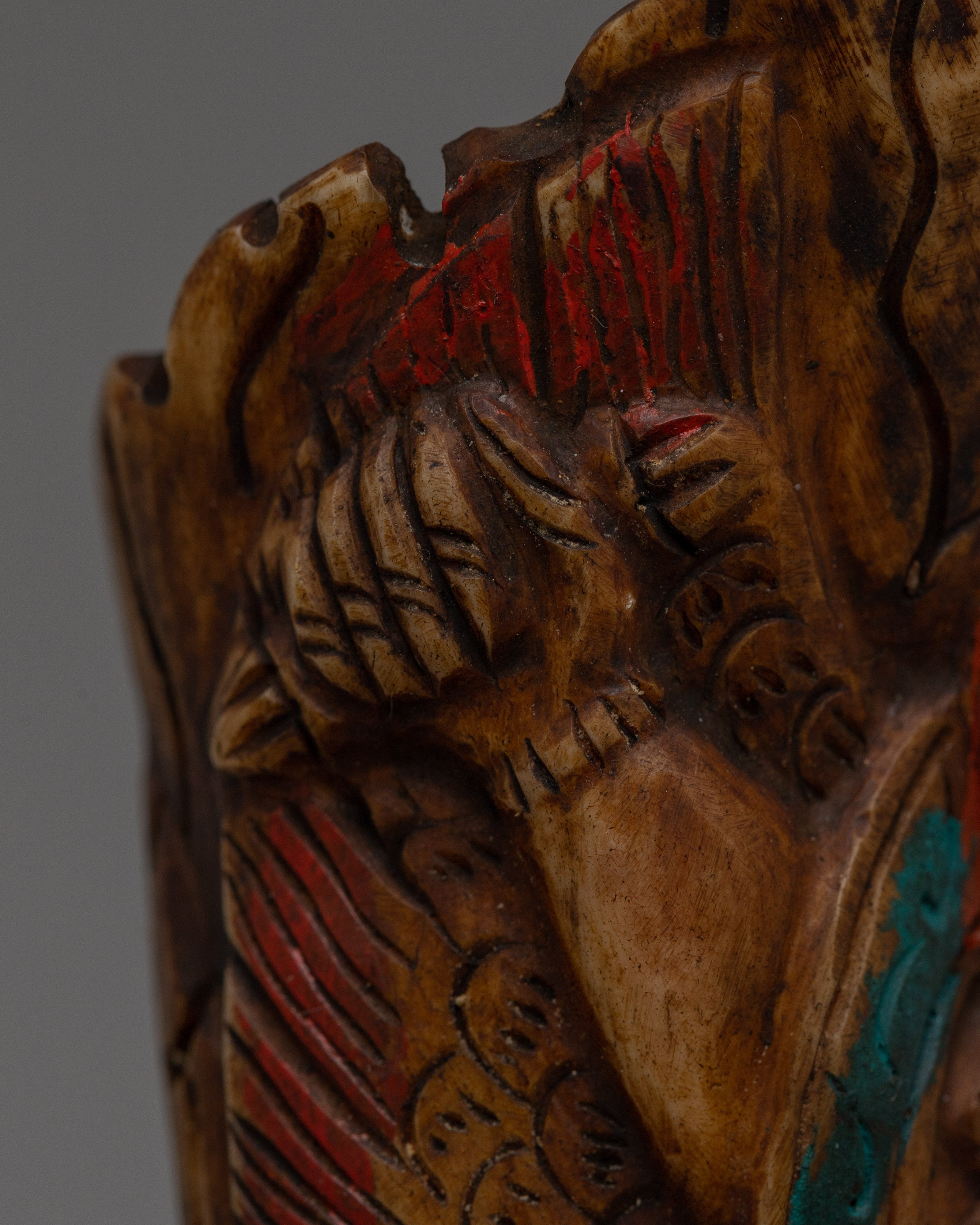 Handcrafted Mahakala Statue | Guardian of Tibetan Buddhism