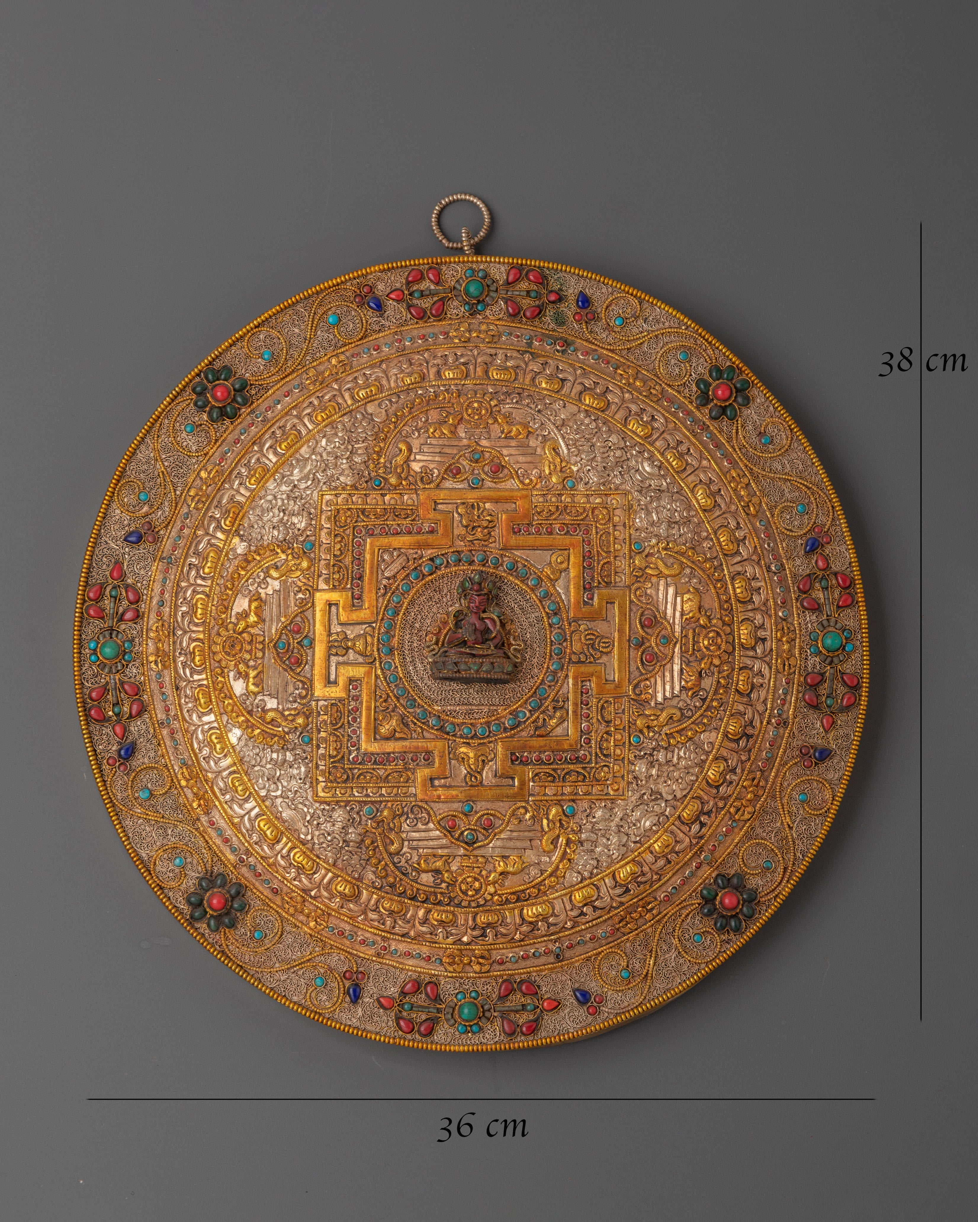 Traditional Handcrafted Wall Hanging | Sacred Buddhist Art