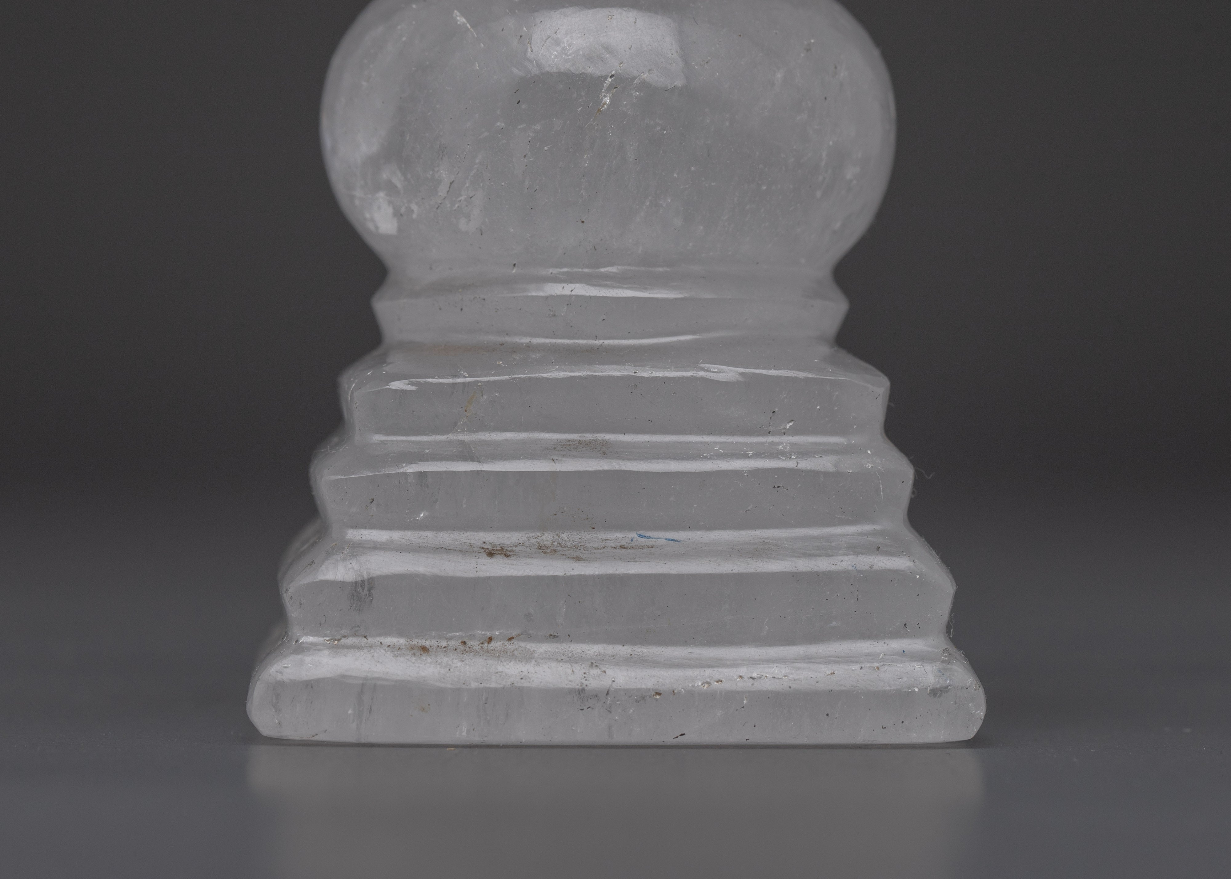 Crystal Buddhist Stupa Structure | Path to Enlightenment and Divine Presence