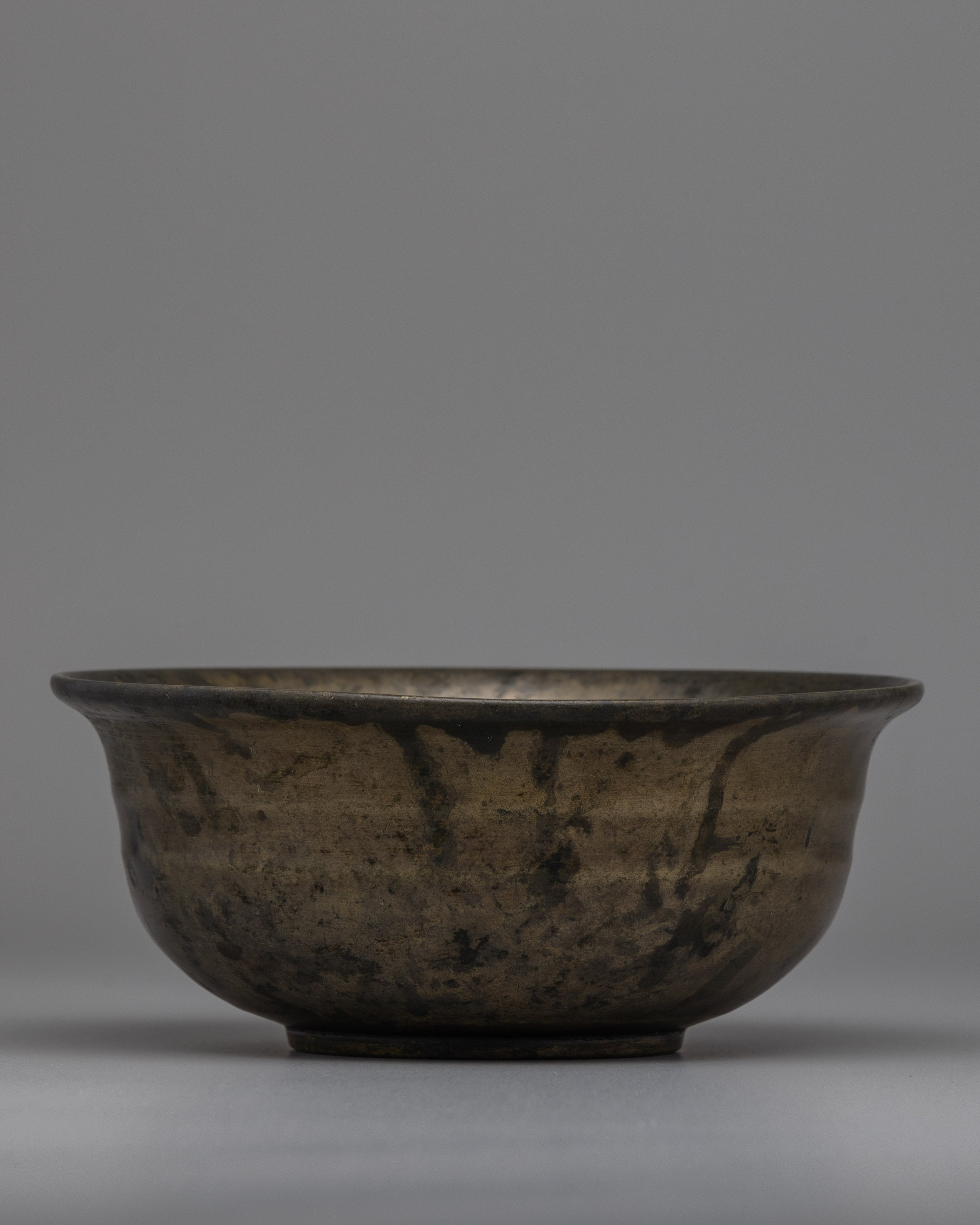 Decorative Tibetan Bronze Bowl