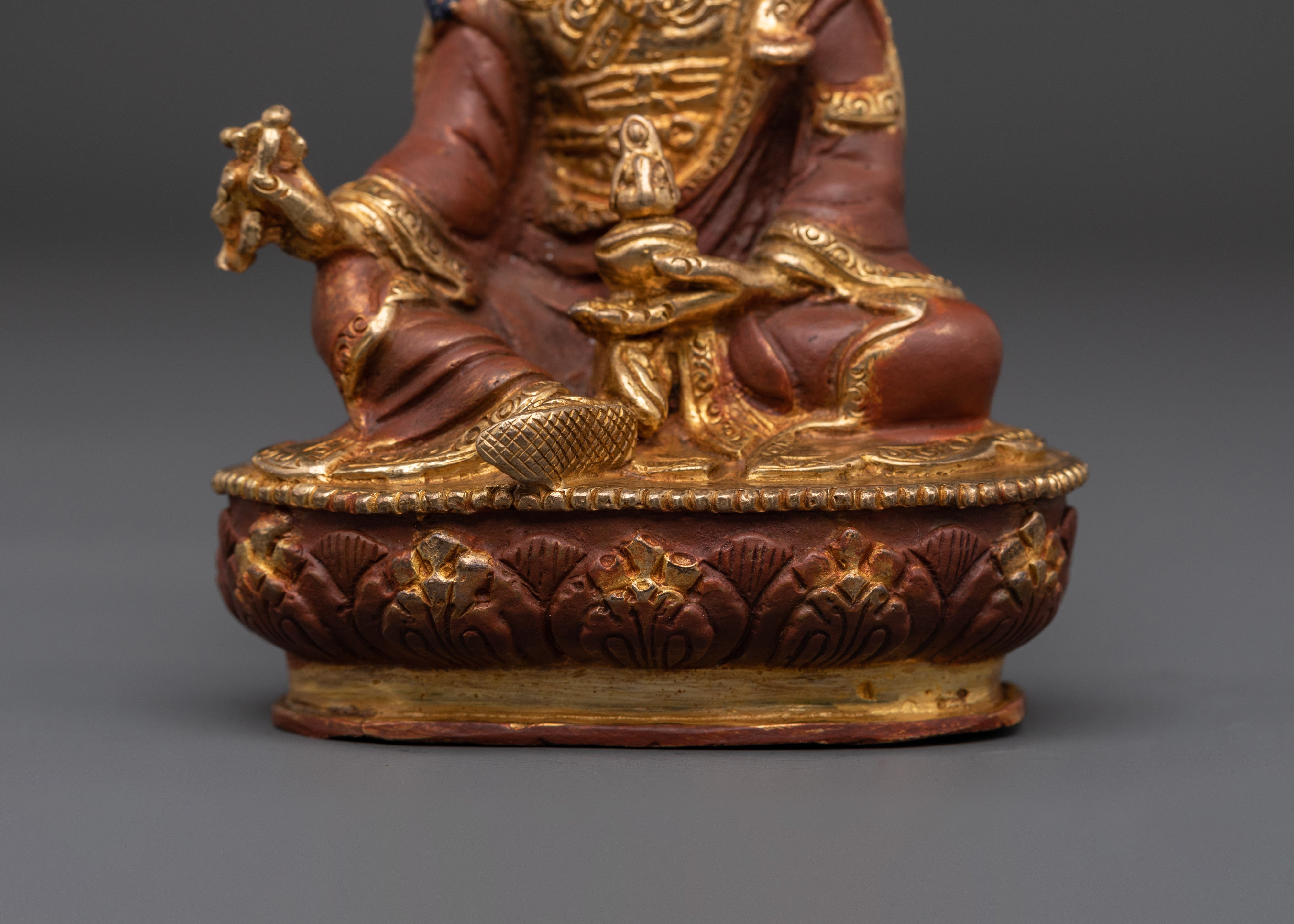 Handcrafted Statue of Guru Rinpoche | Spiritual Master and Protector