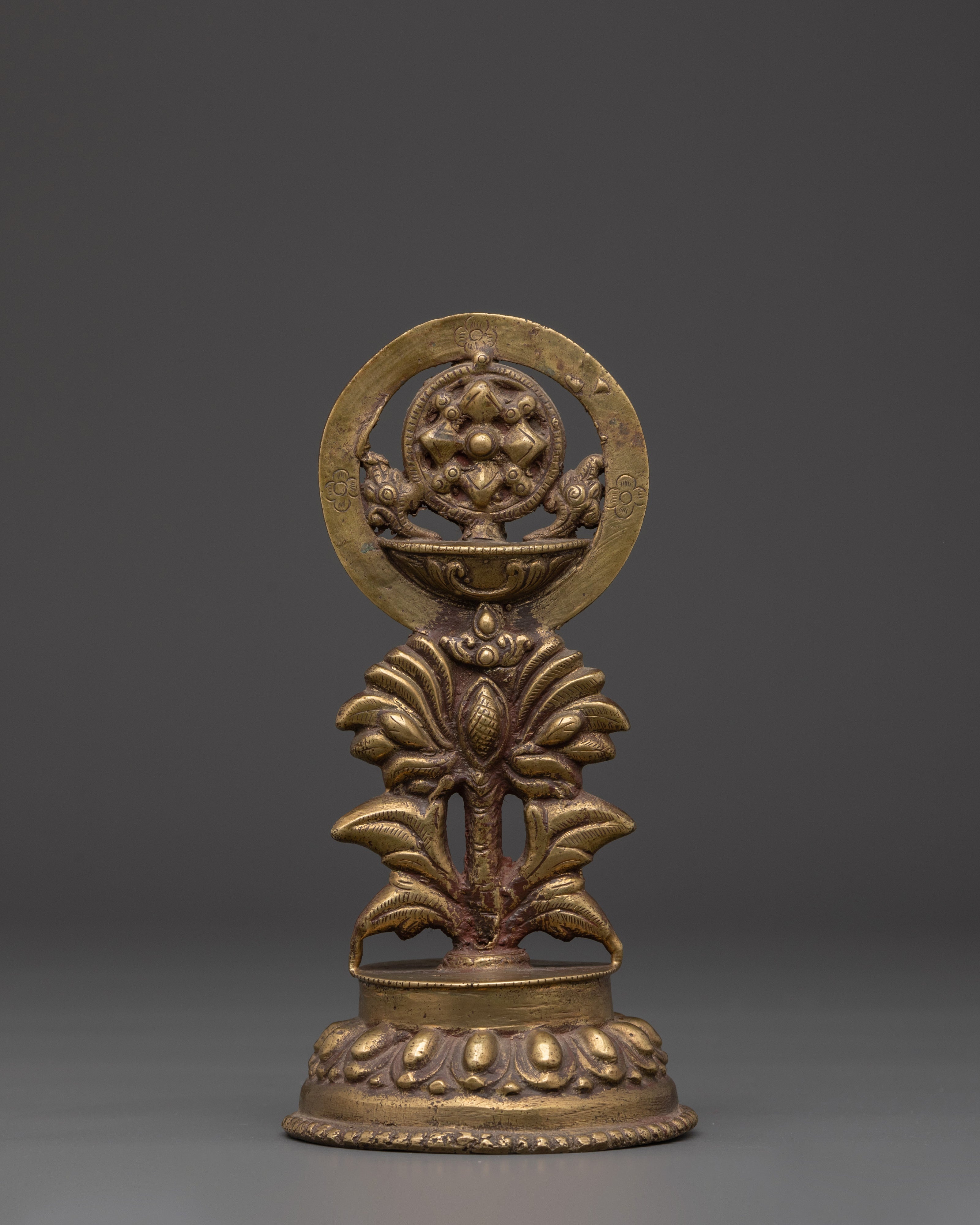 Brass Endless Knot Auspicious Symbol