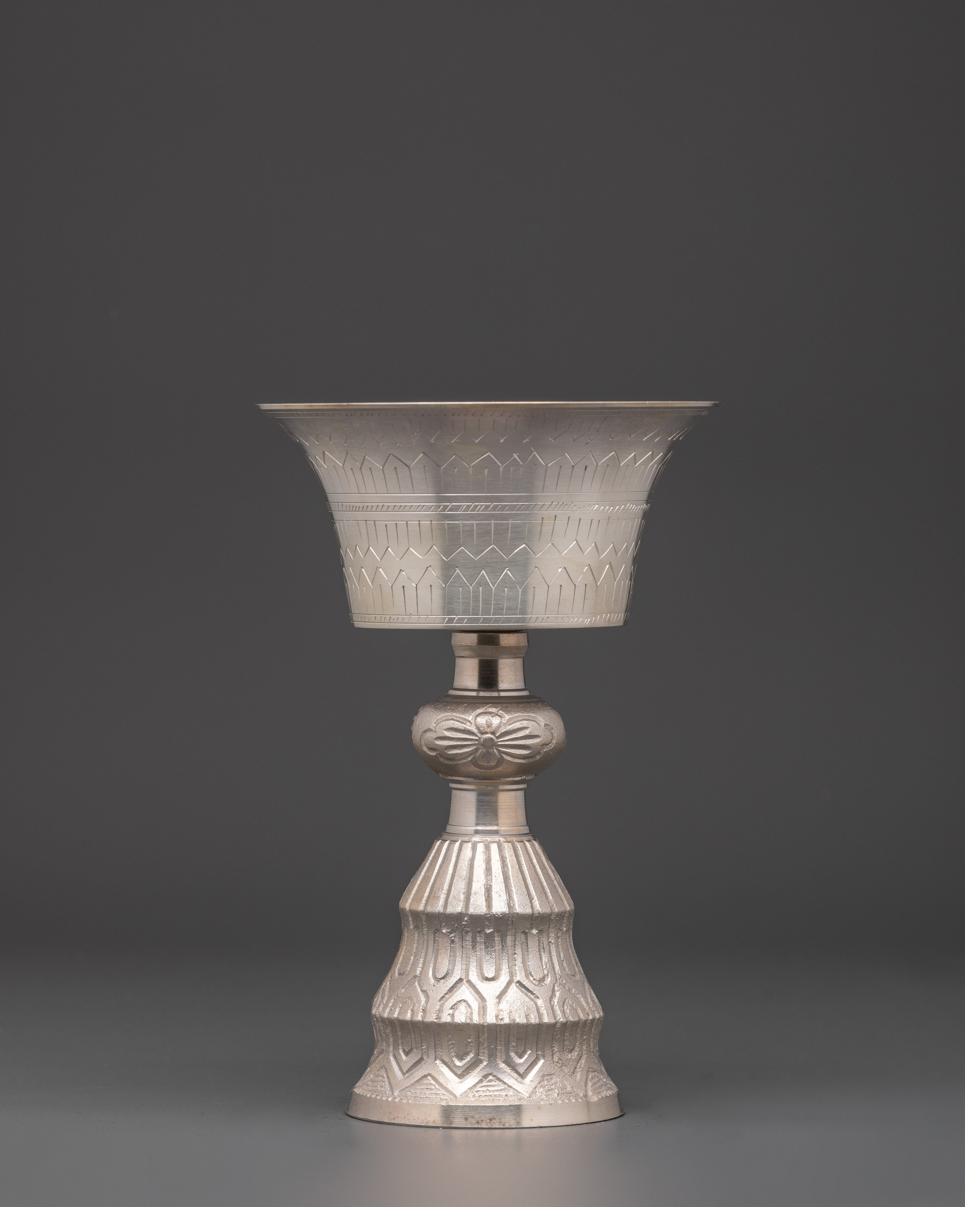Tibetan meditation butter lamp