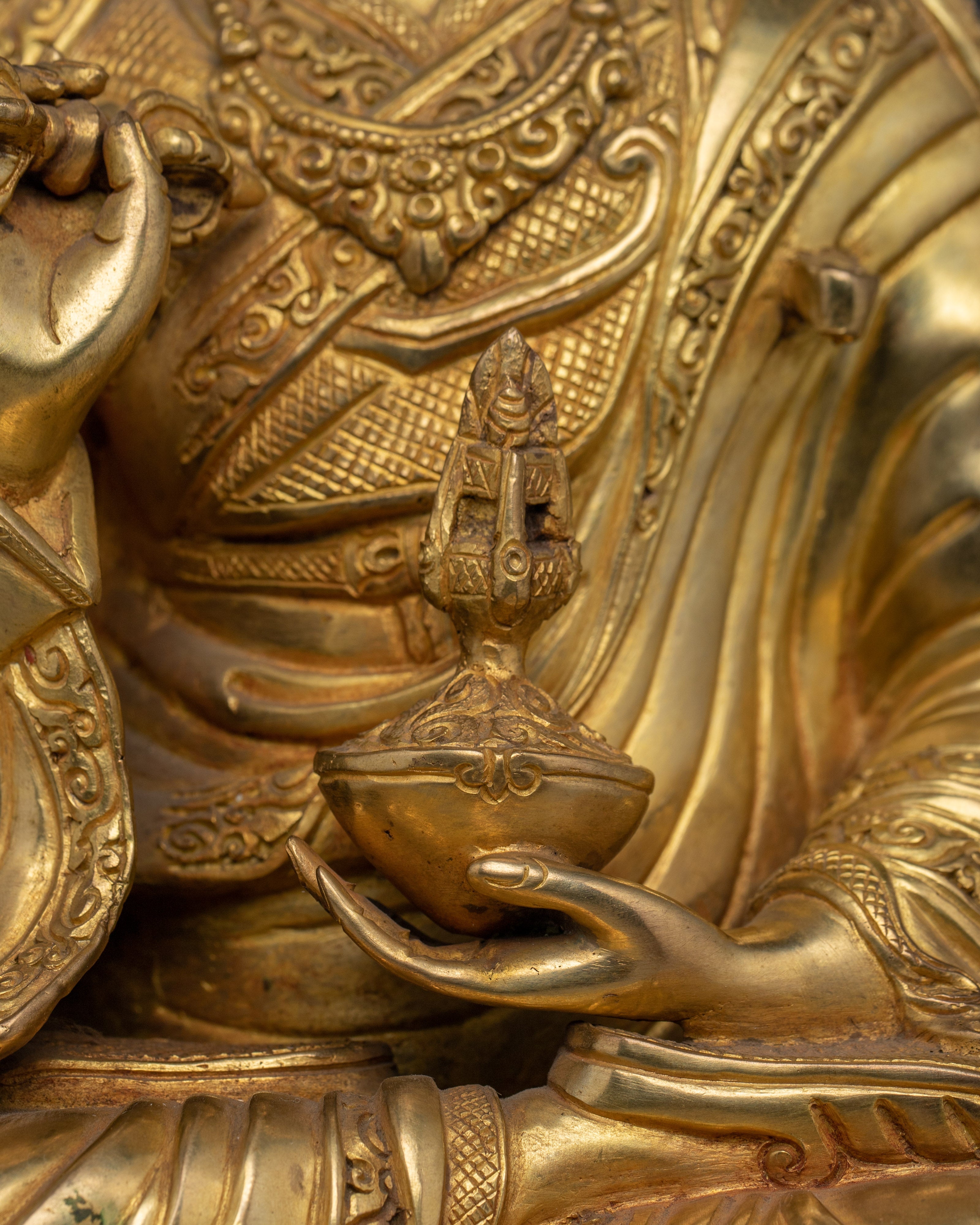 Buddhist Guru Tsyoke Dorje Statue | Tantric Protector for Powerful Altar Energy