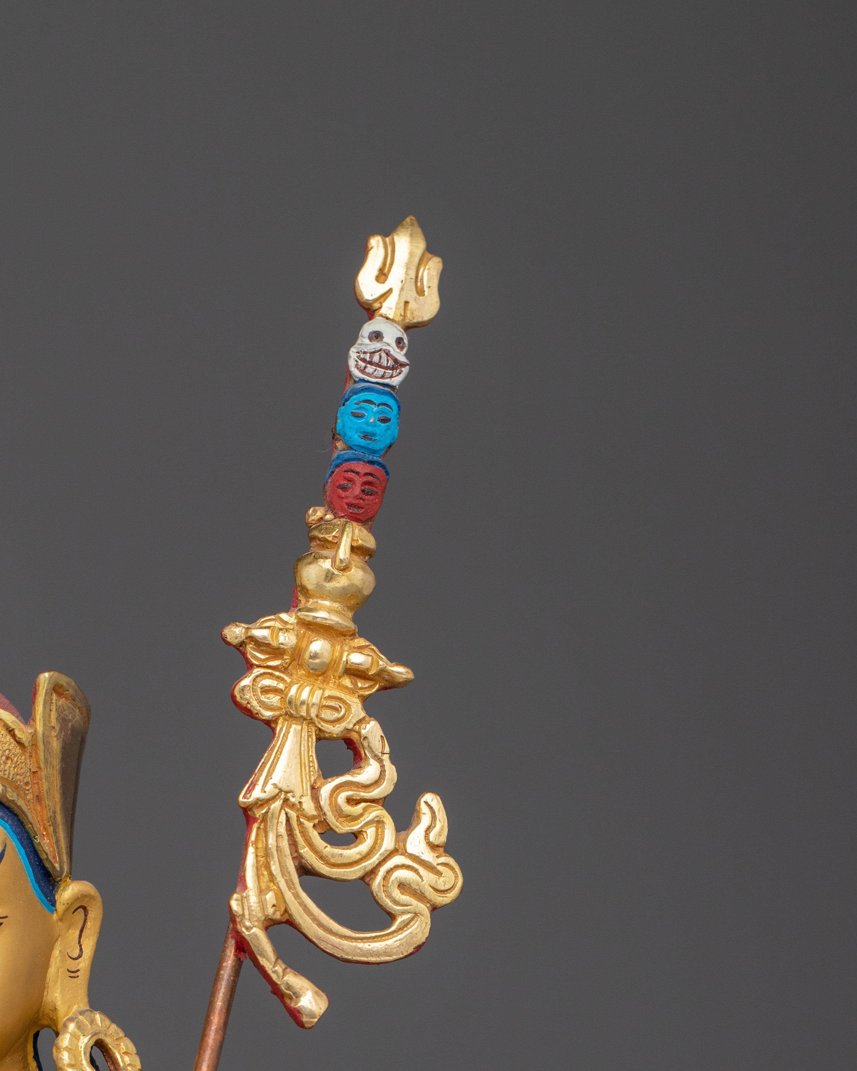 Tibetan Meditating Lord Padmasambhava Statue | Buddha of Spiritual Enlightenment