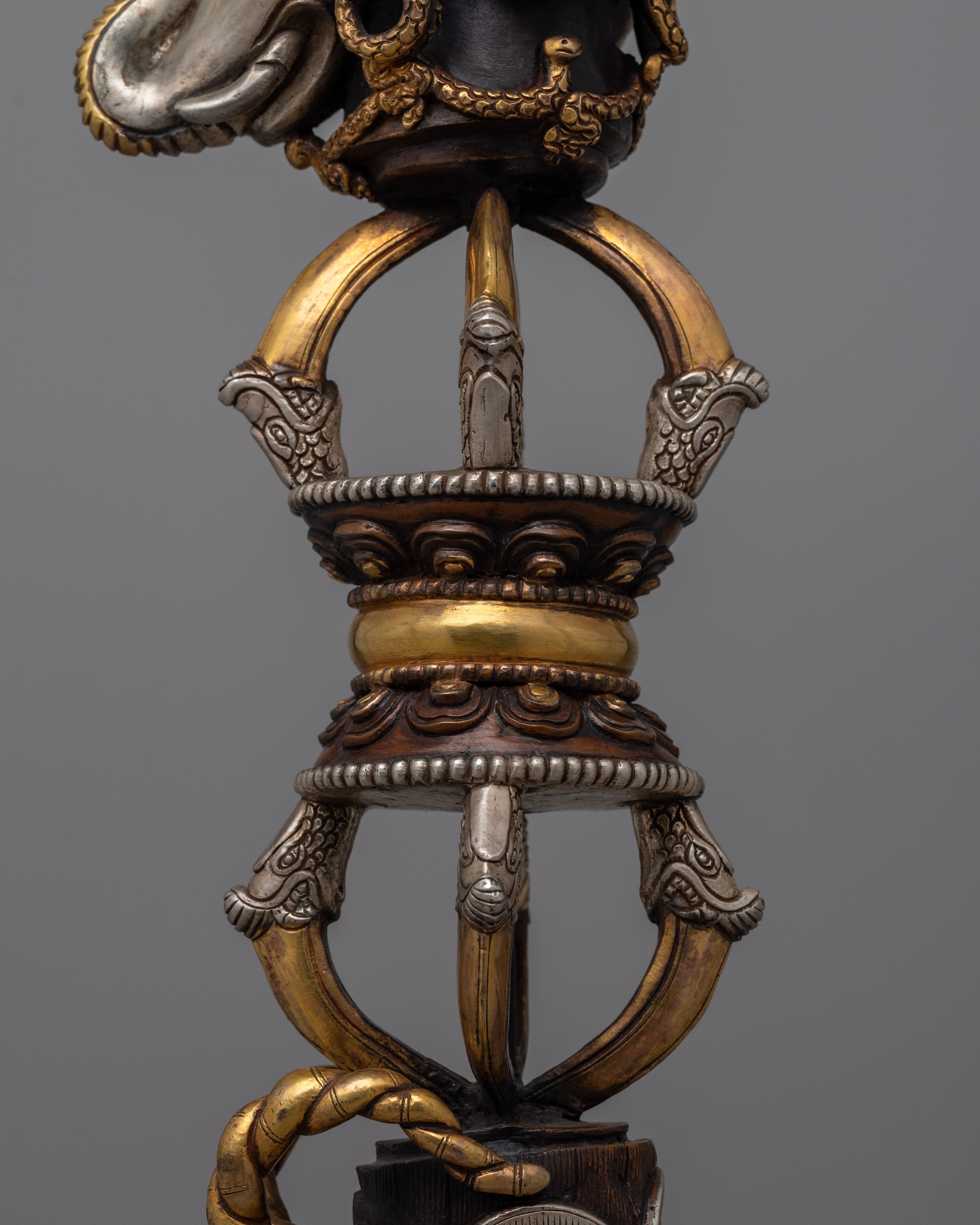 Elegant Tibetan Phurba | Ritualistic Tool for Spiritual Practice