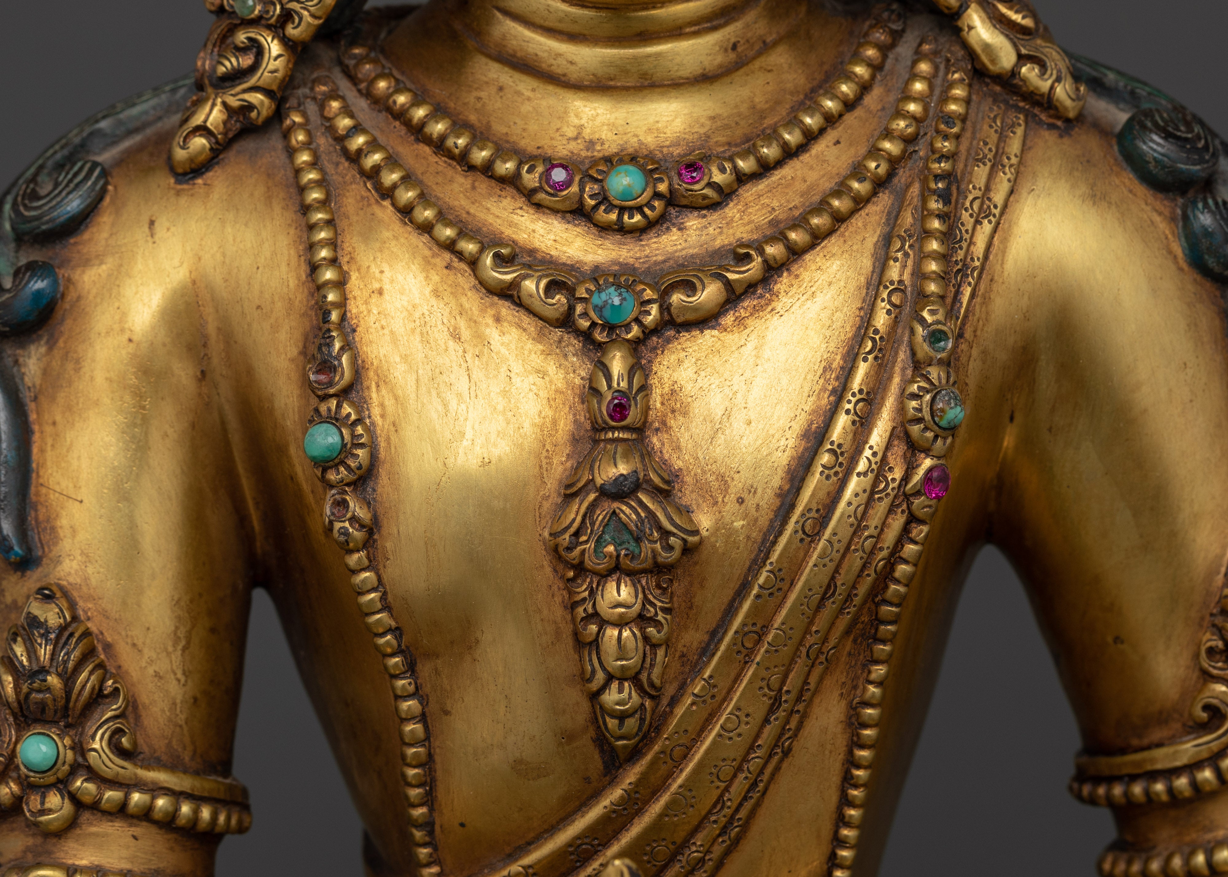 The Healer with Regal Grace | Crown Medicine Buddha Statue