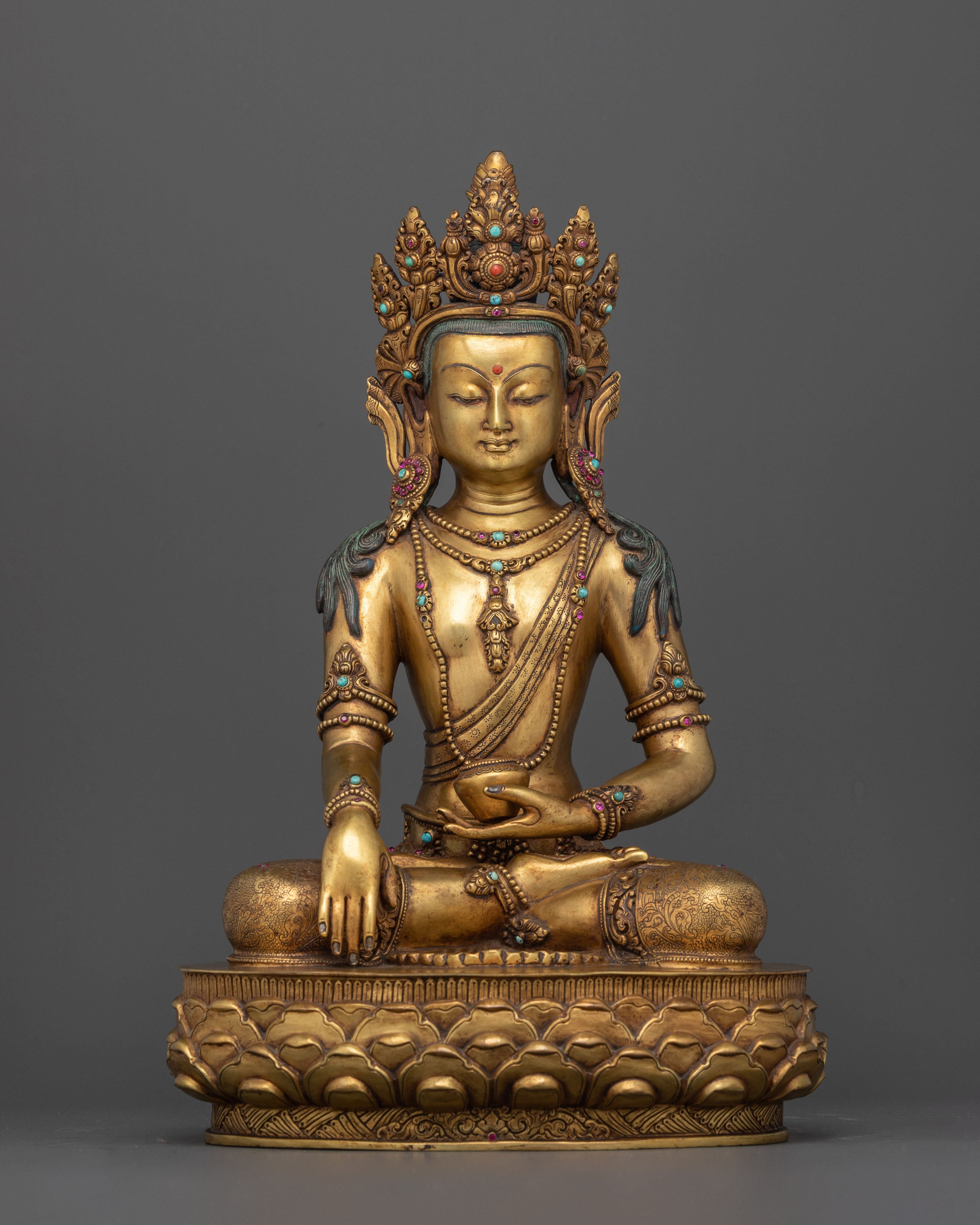 The Enlightened One in Majestic Form