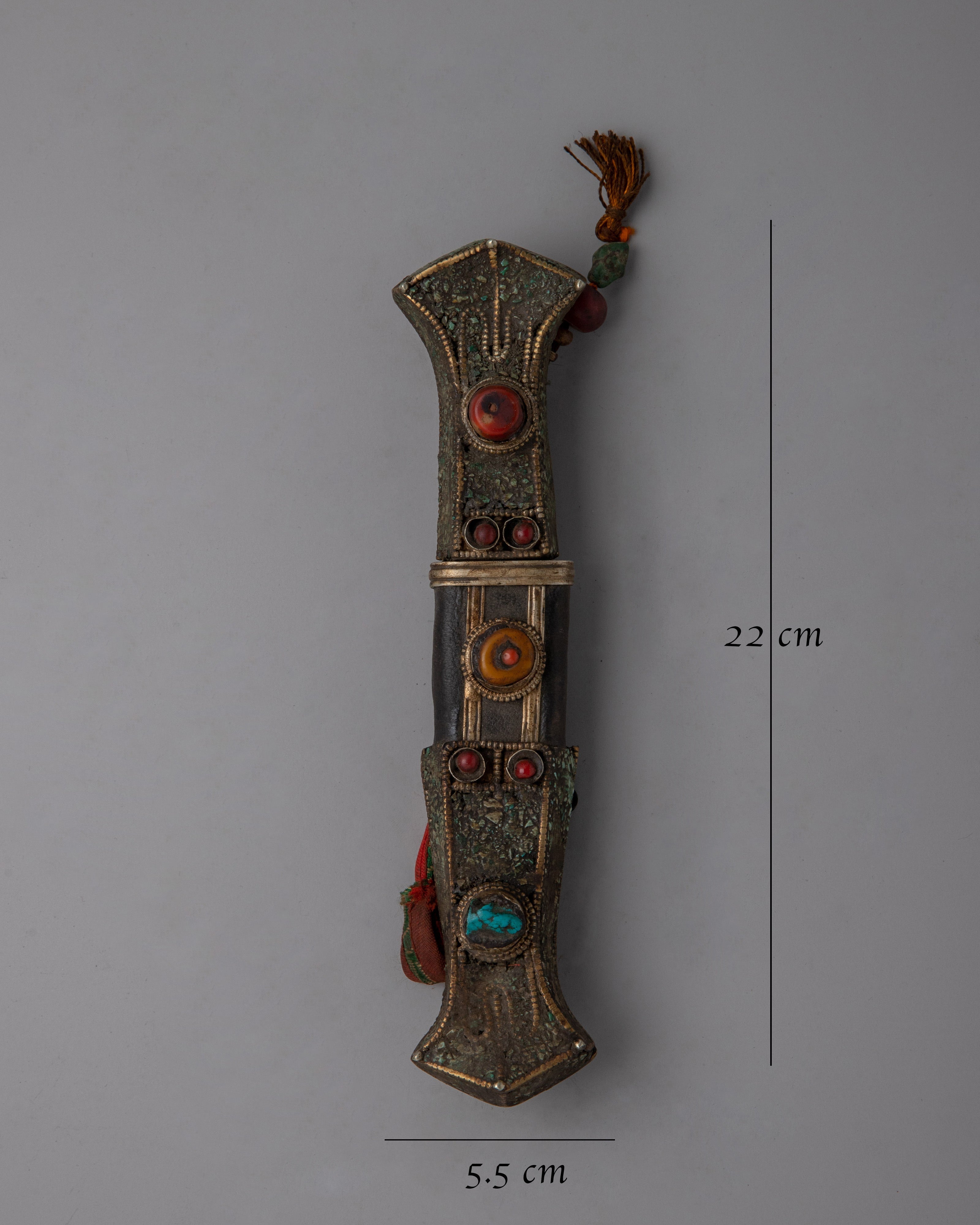 Tibetan Buddhist Design Knife | Ancient Design with Cultural Symbolism