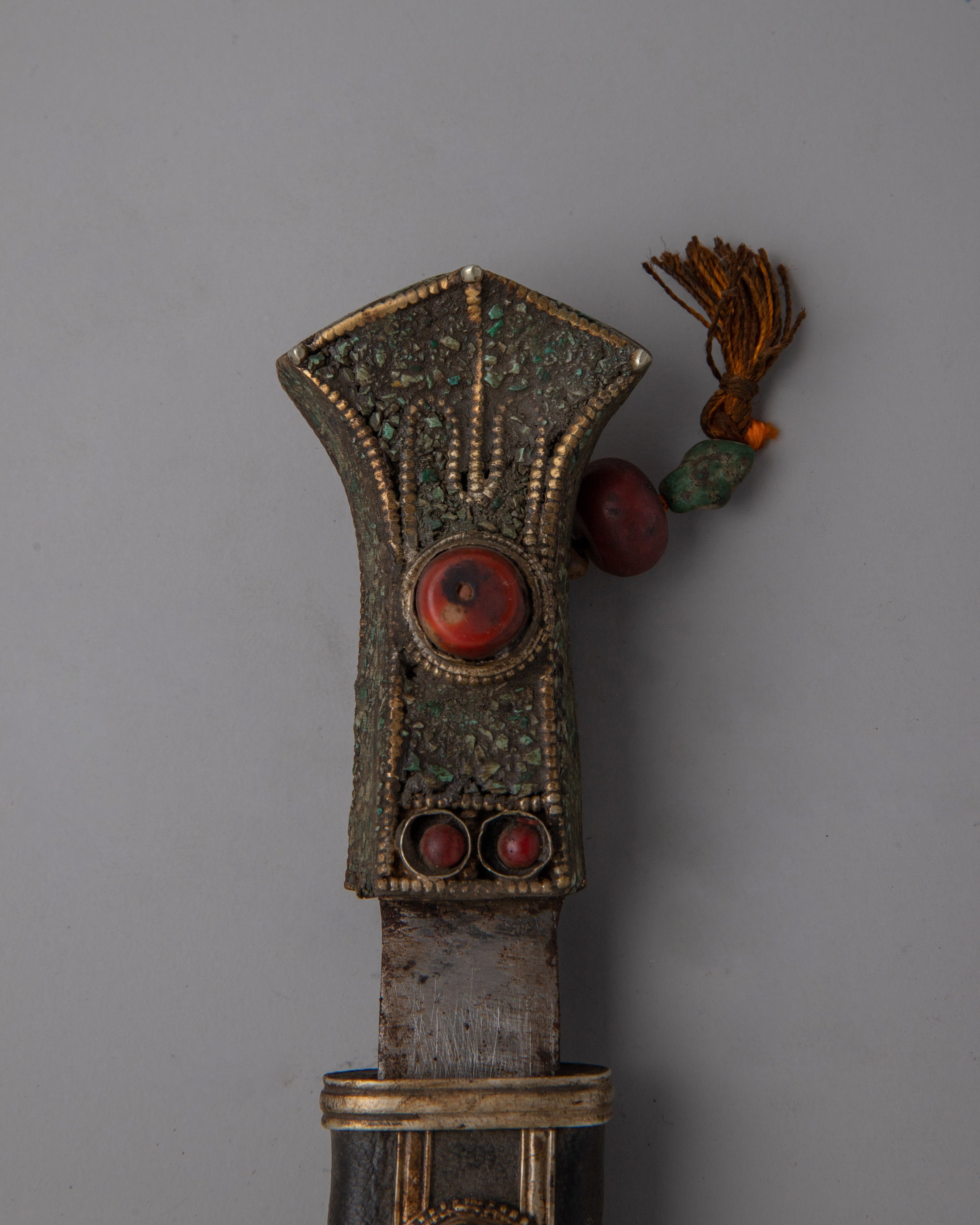 Tibetan Buddhist Design Knife | Ancient Design with Cultural Symbolism