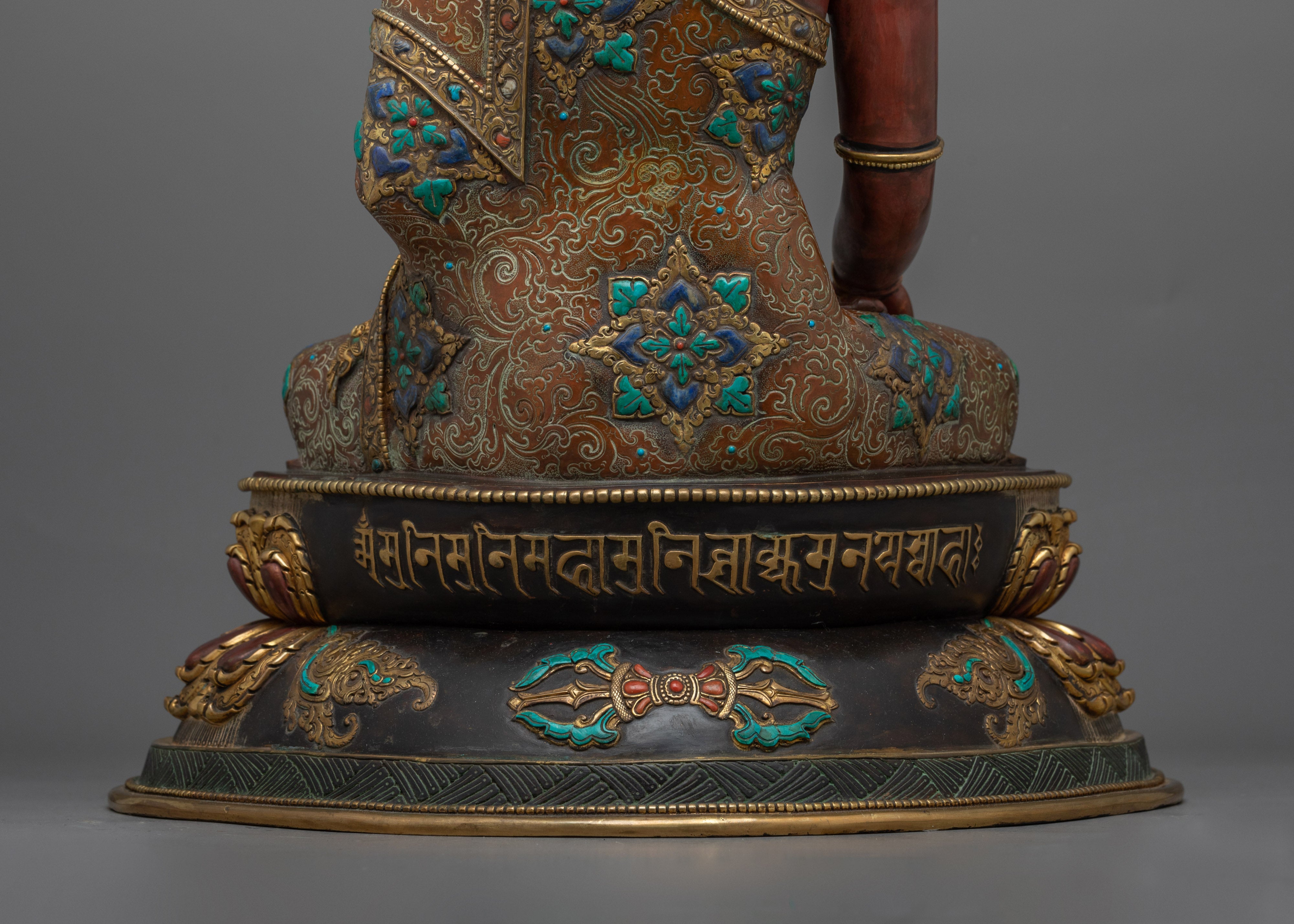 Shakyamuni Buddha Statue with Crown | Regal Symbol of Enlightenment