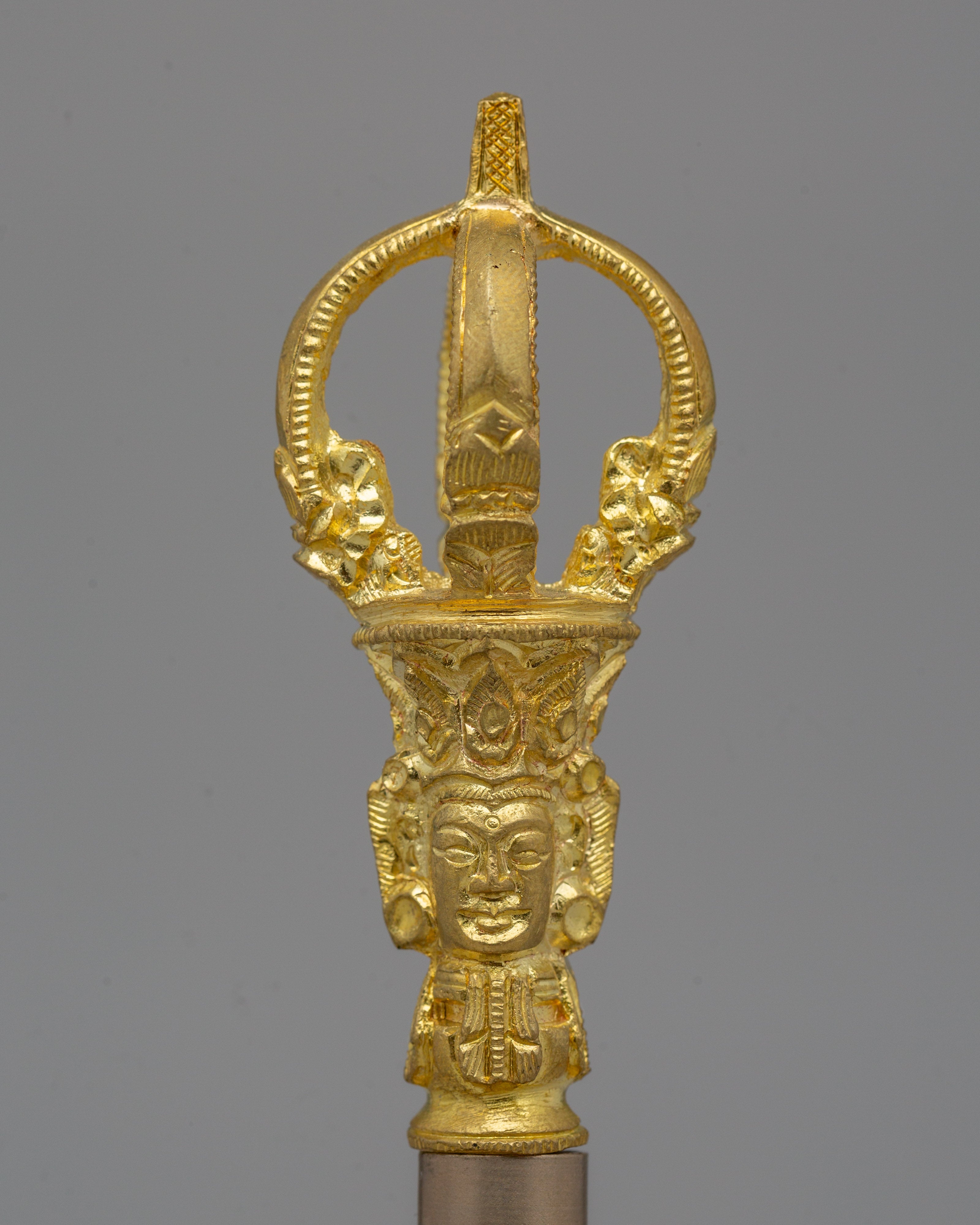 Tibetan Bell and Vajra Set | Handcrafted Buddhist Ritual Tools