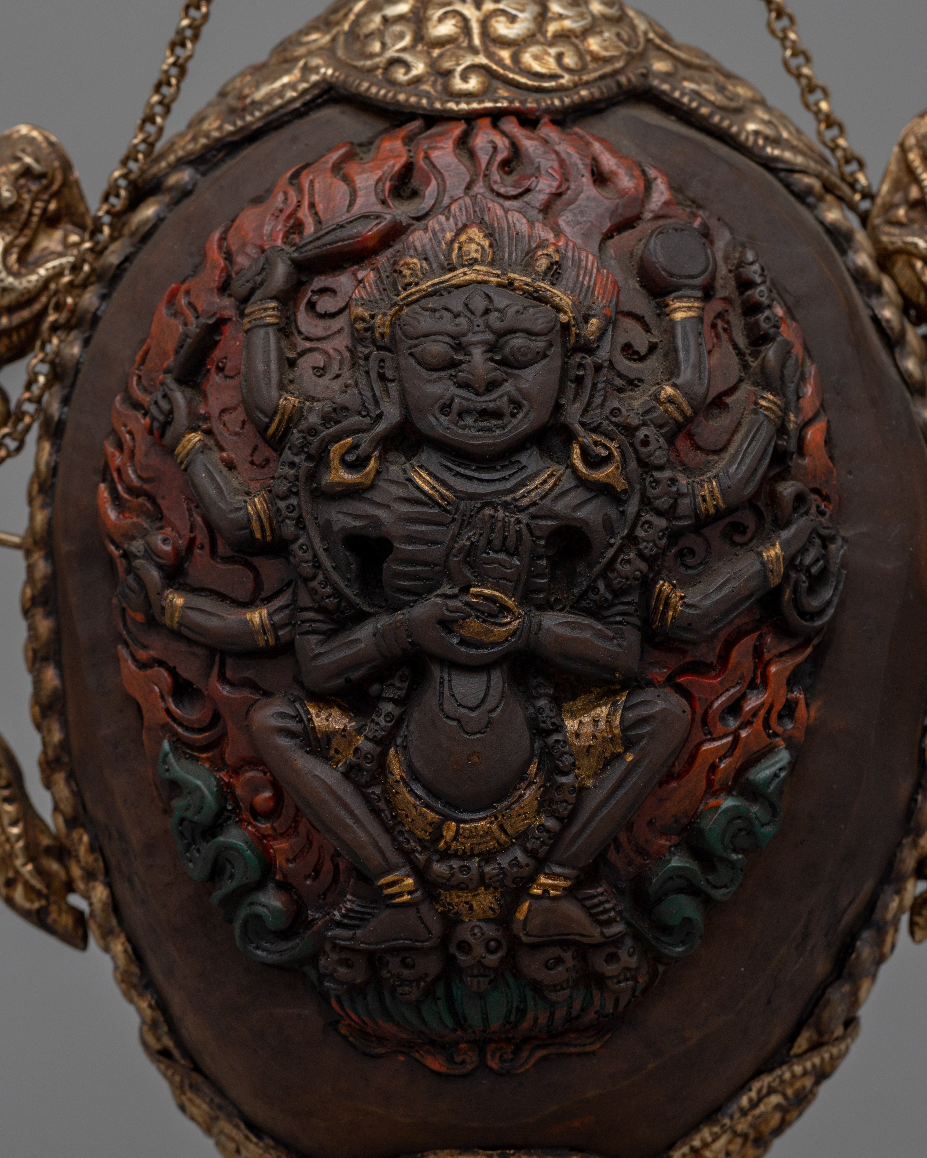 Handmade Tibet Snuff Bottle | Beautifully Crafted with Traditional Tibetan Detailing