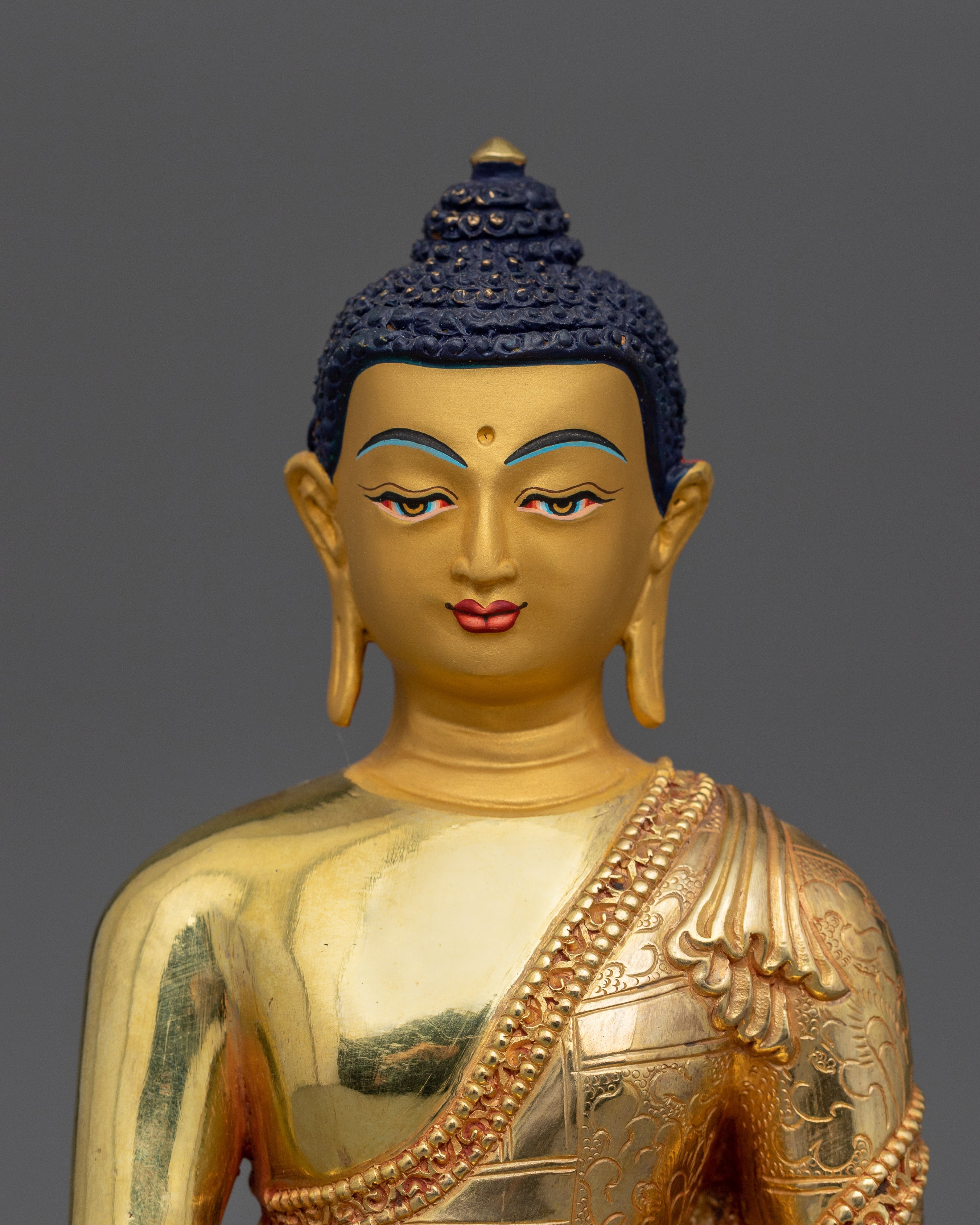 Handcrafted Shakyamuni Buddha Sculpture | The Enlightened Buddhist Master